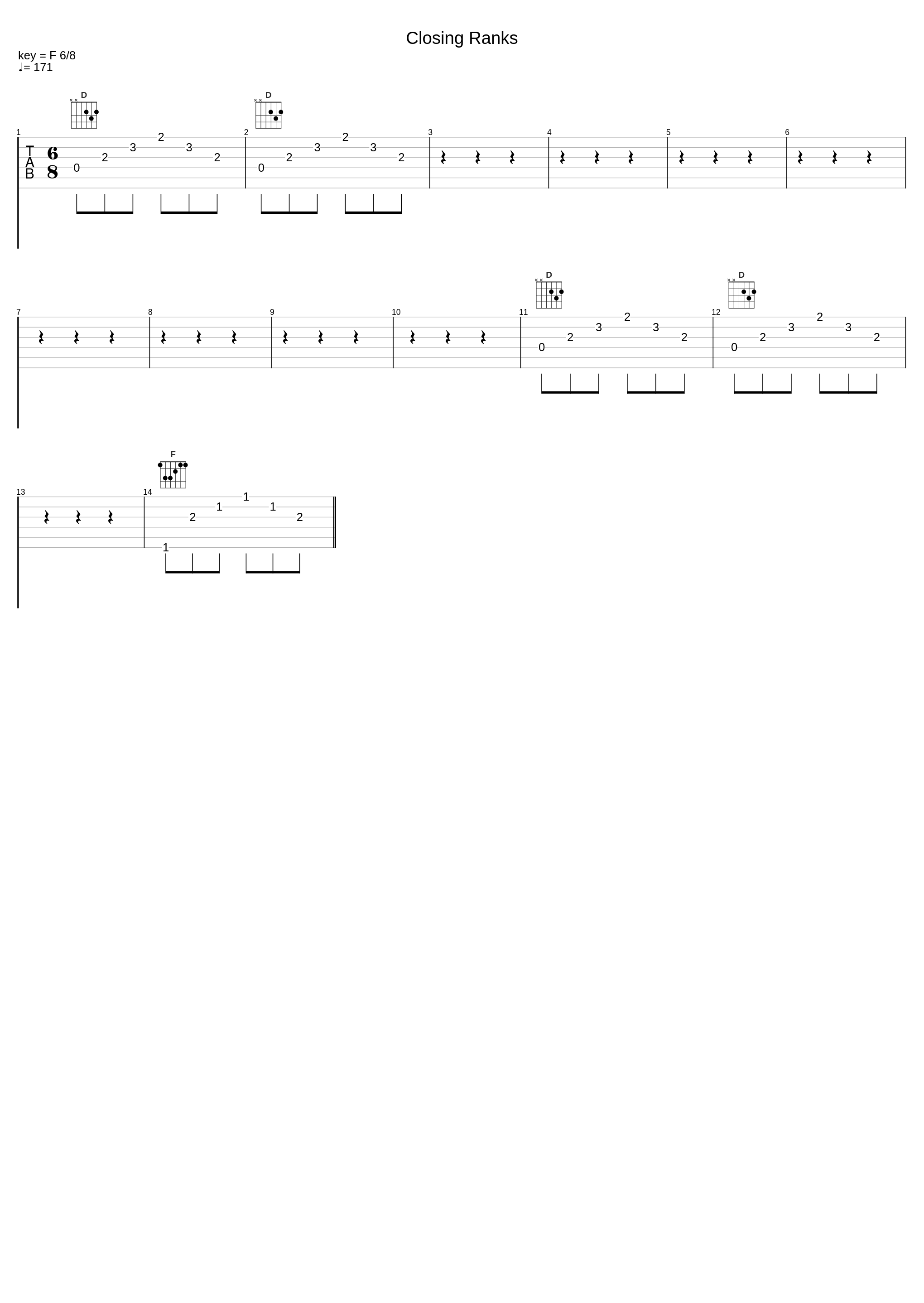 Closing Ranks_X-Ray Dog_1