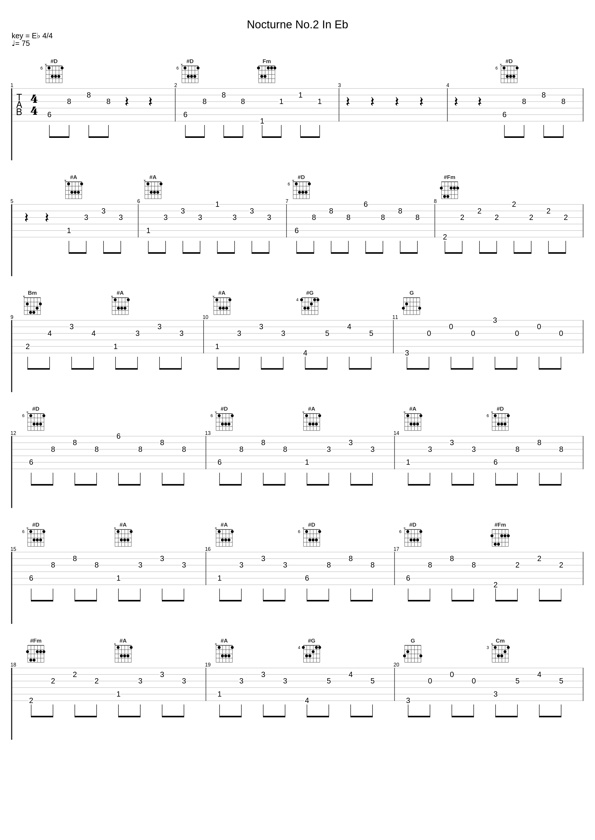 Nocturne No.2 In Eb_李闰珉_1