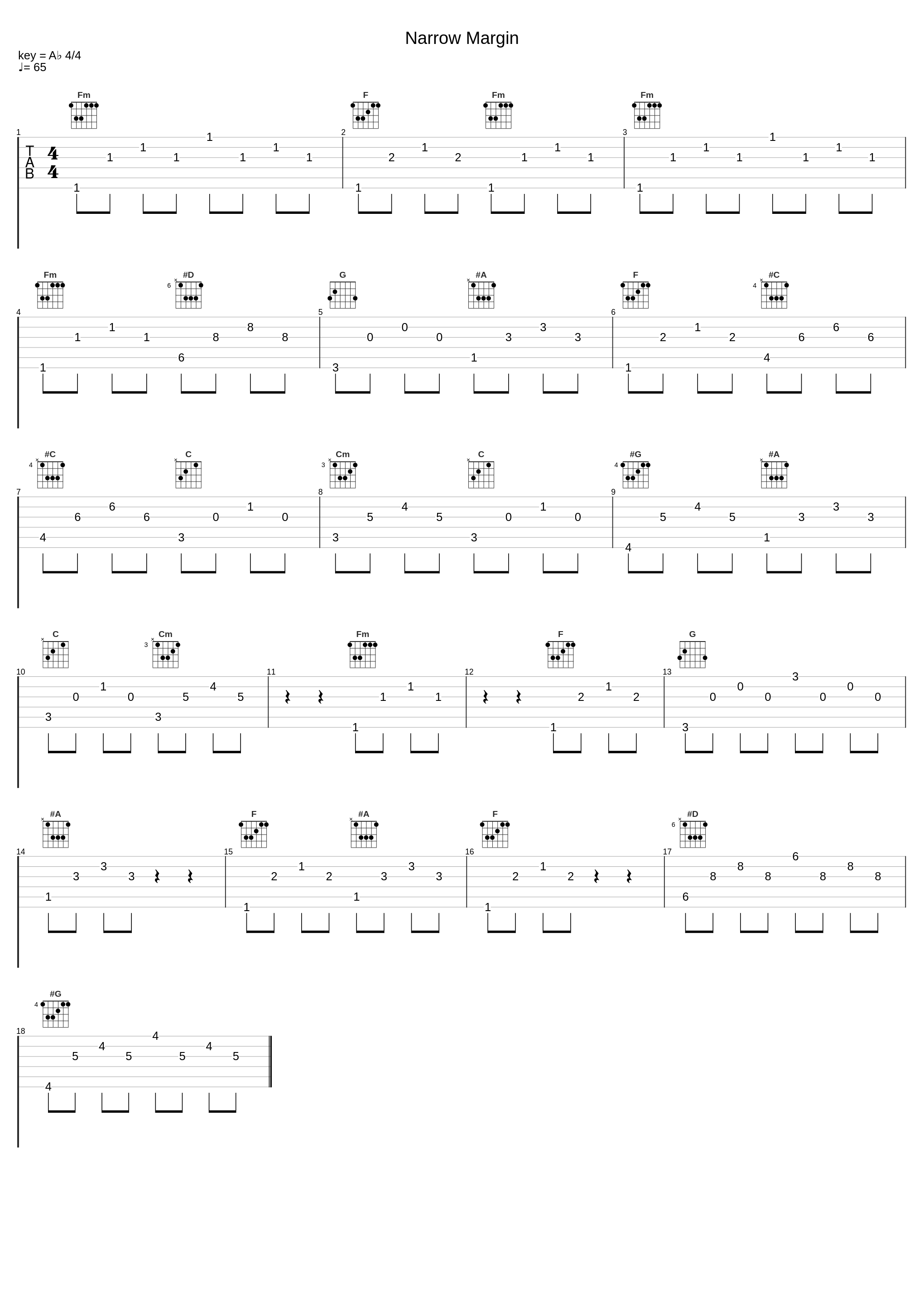 Narrow Margin_X-Ray Dog_1