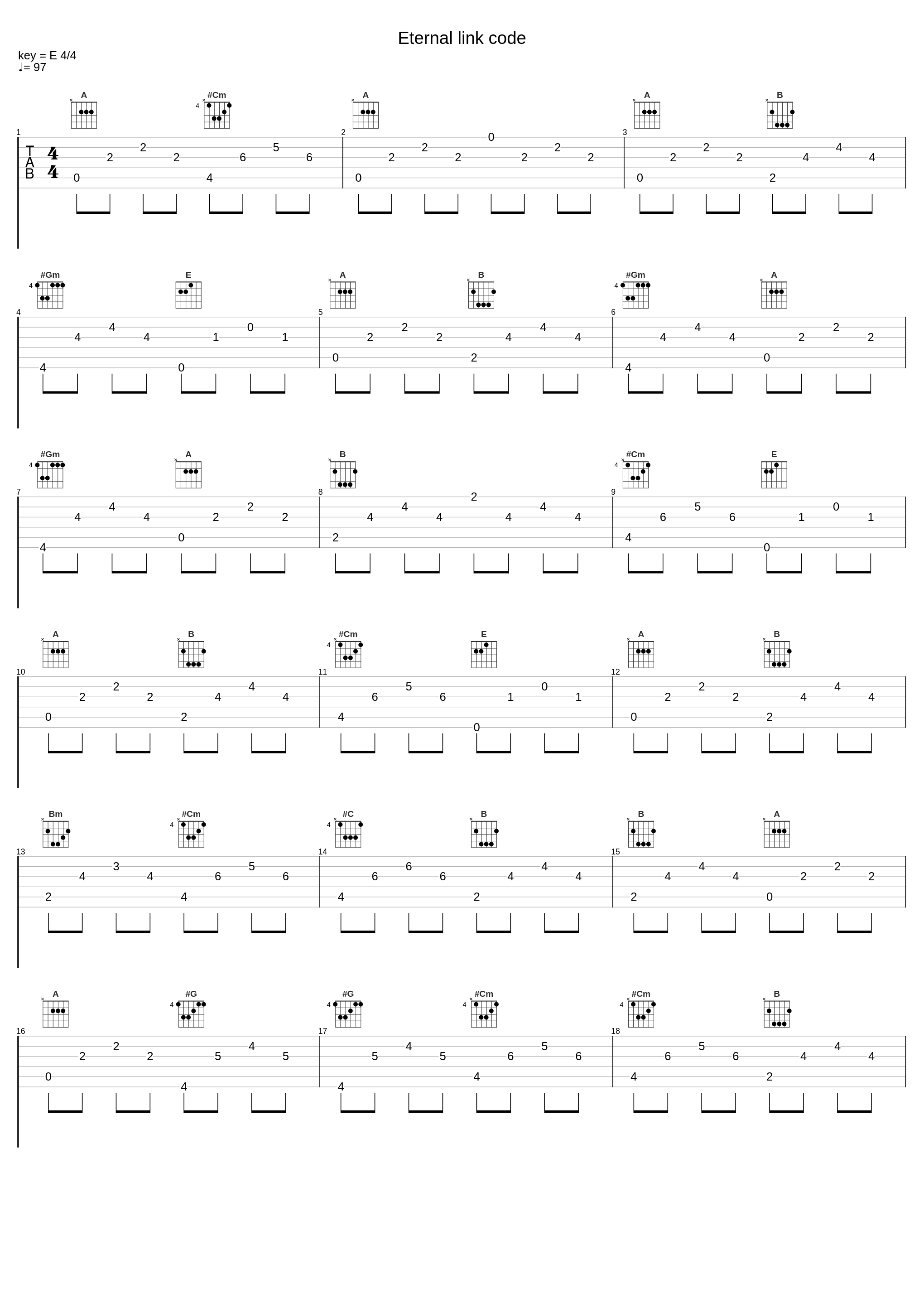 Eternal link code_COOL&CREATE_1