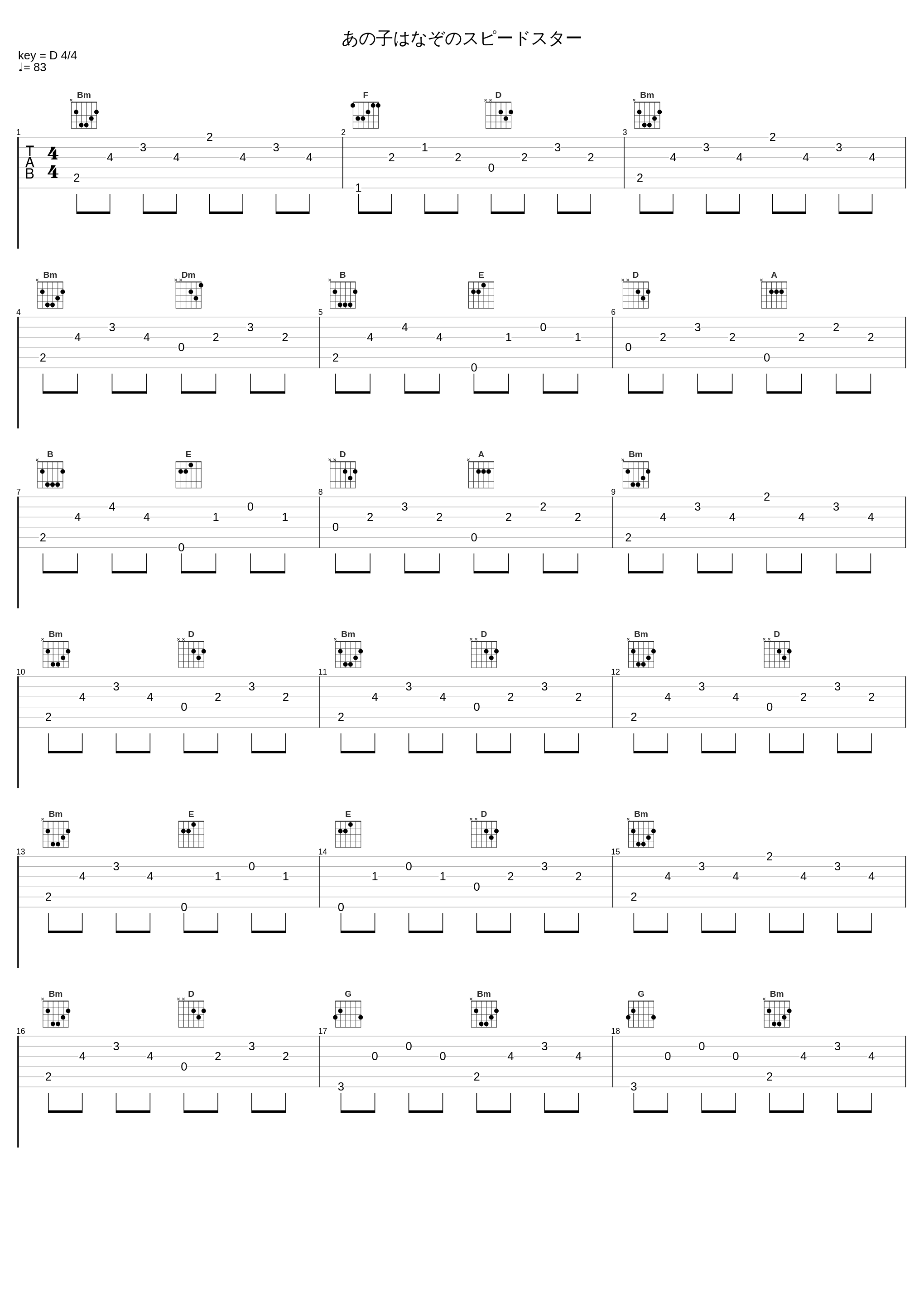 あの子はなぞのスピードスター_凋叶棕_1