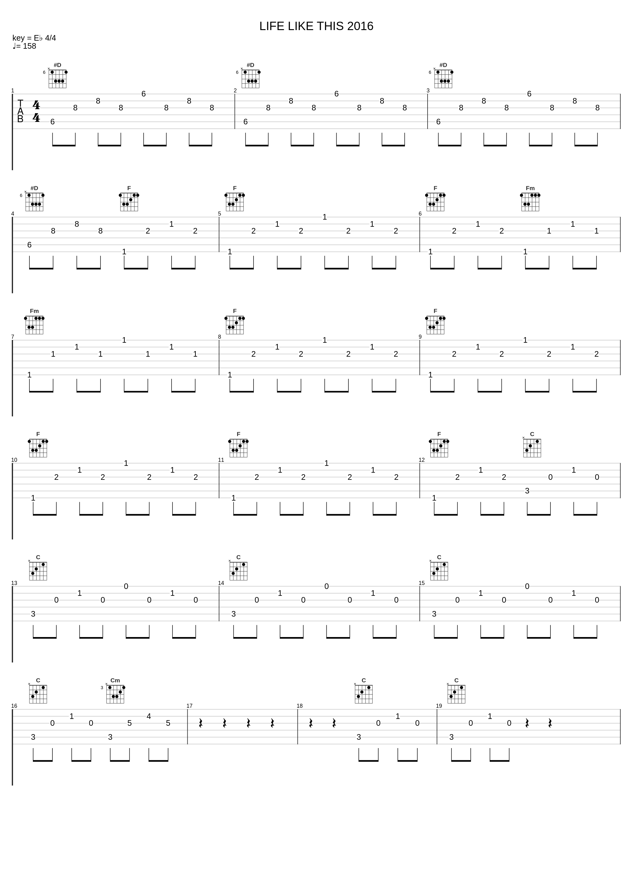 LIFE LIKE THIS 2016_艾热AIR_1