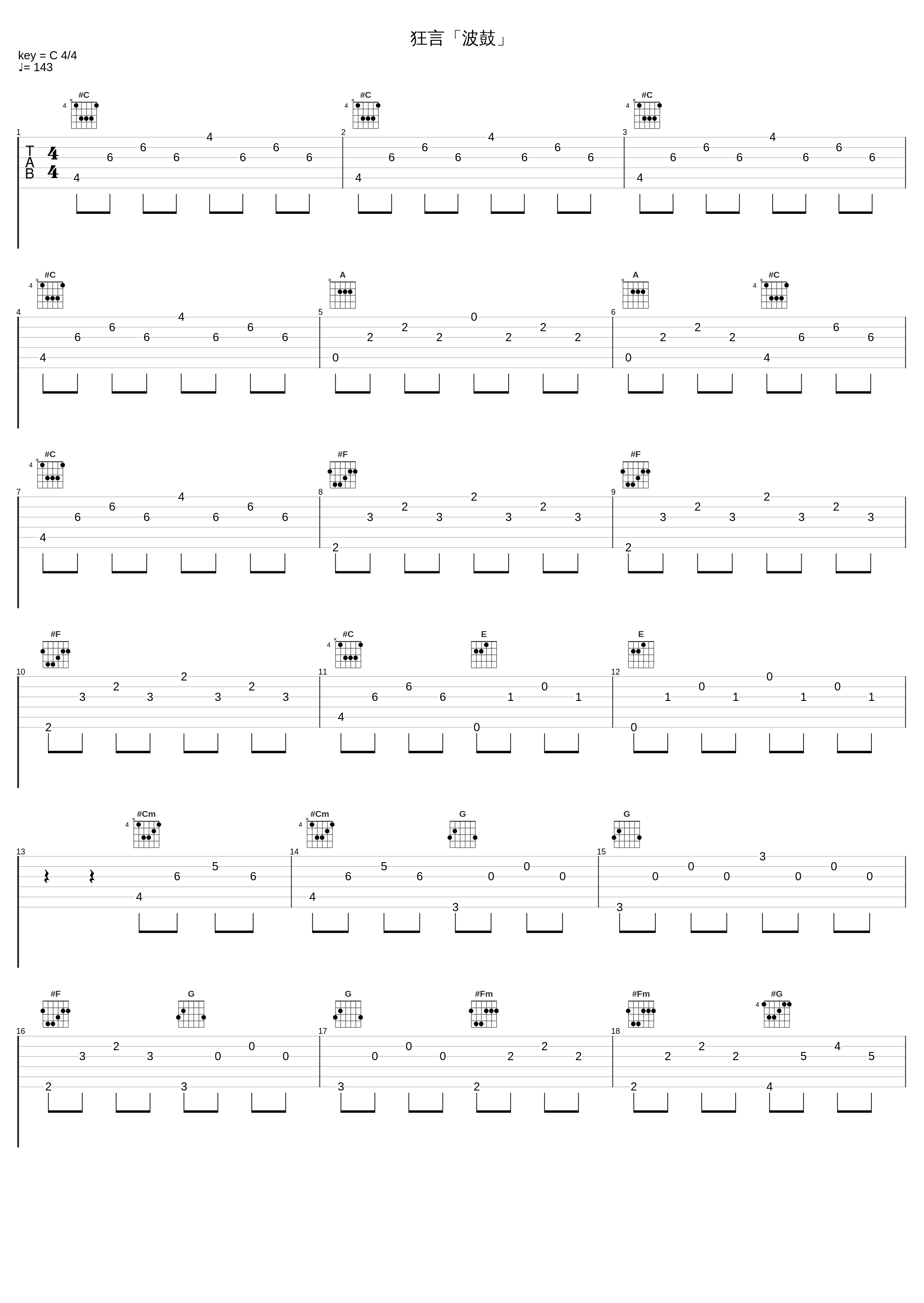 狂言「波鼓」_凋叶棕_1