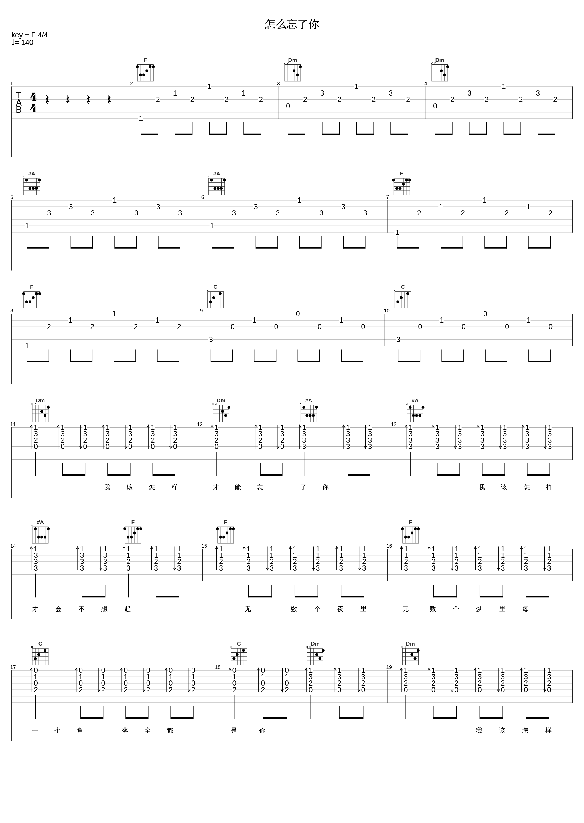 怎么忘了你_庄淇文29,Li-2c（李楚楚）_1