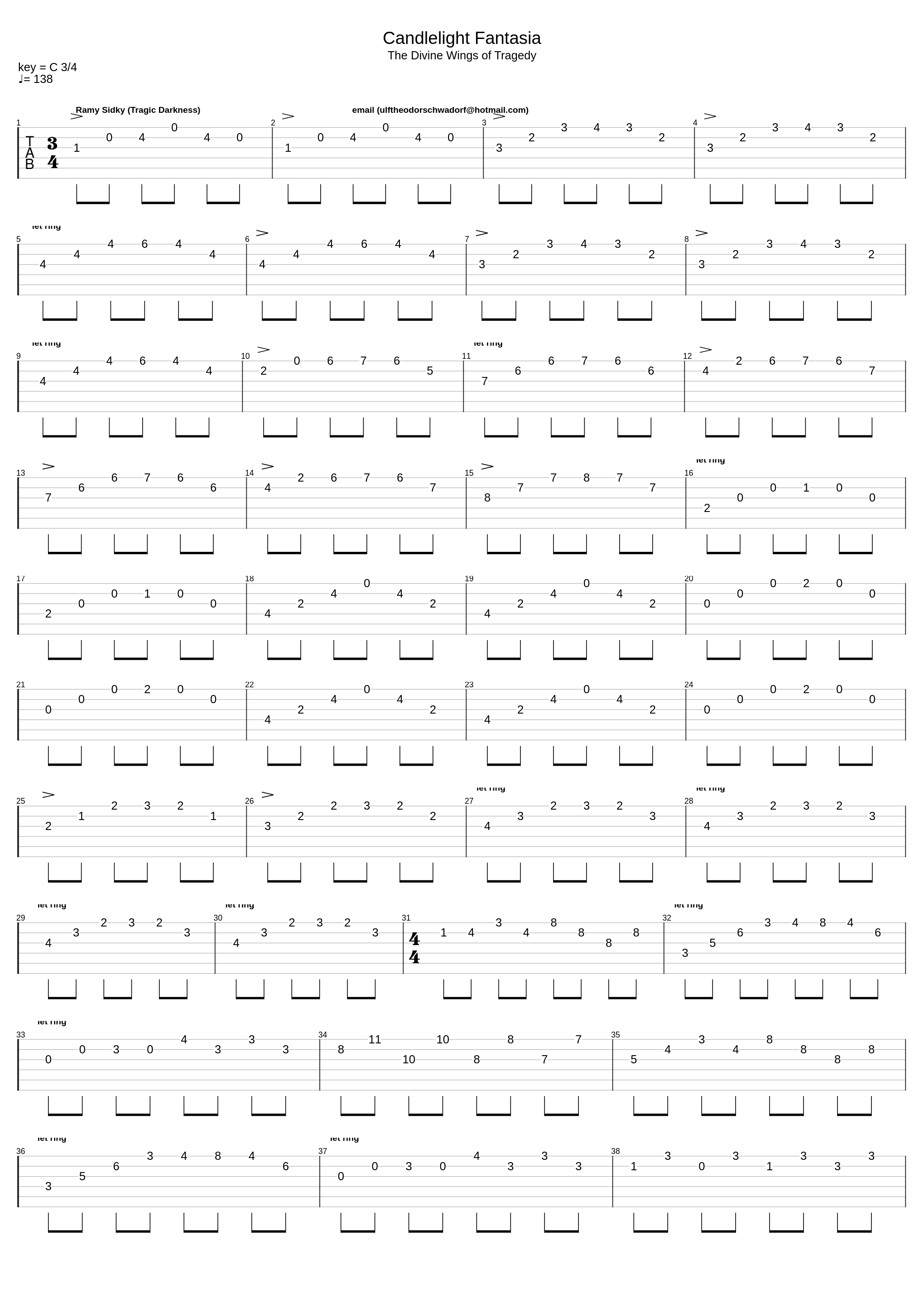 Candlelight Fantasia_Symphony X_1