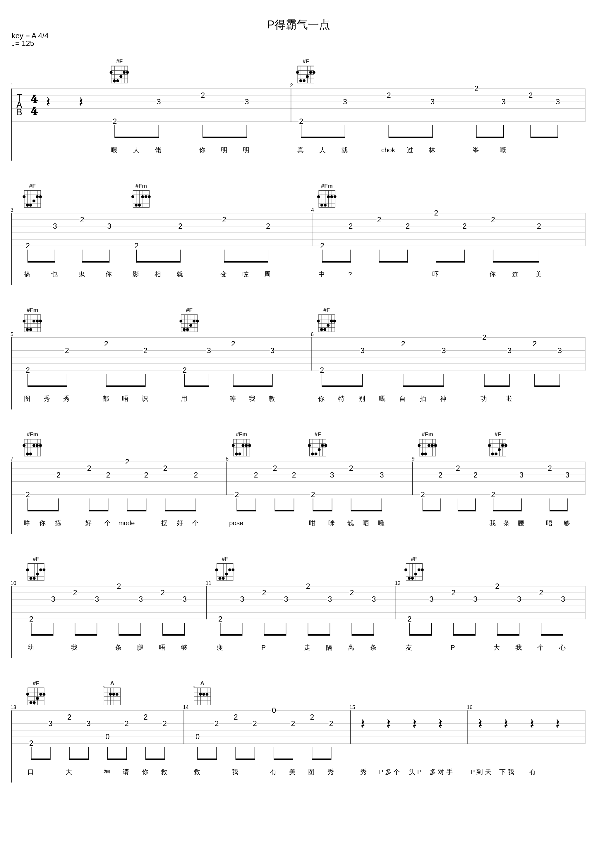 P得霸气一点_农夫,KiKi_1