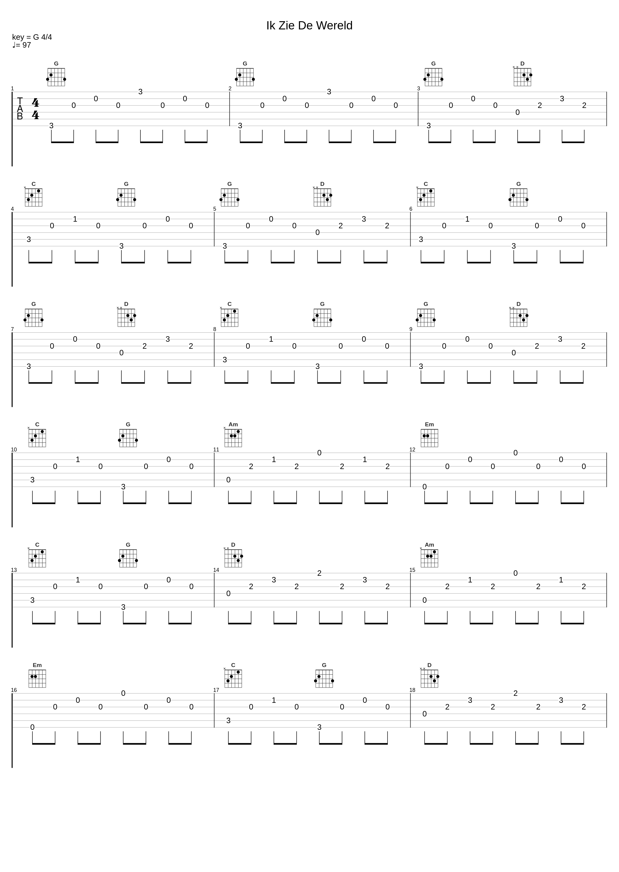 Ik Zie De Wereld_Henk Wijngaard,Benelux Music,Copyright Control,F. Limpens,H. Wijngaard_1