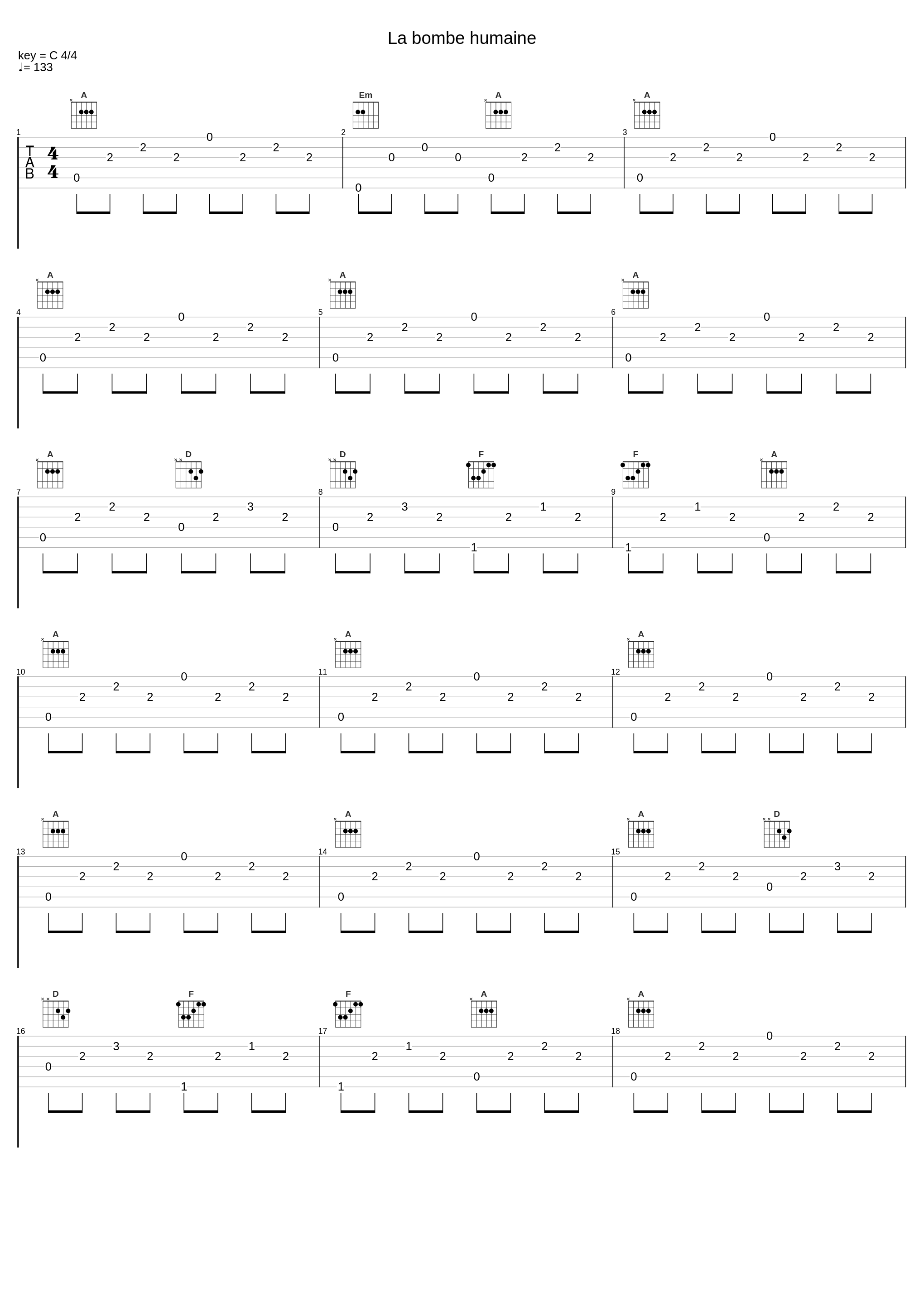 La bombe humaine_Gaëtan Roussel_1