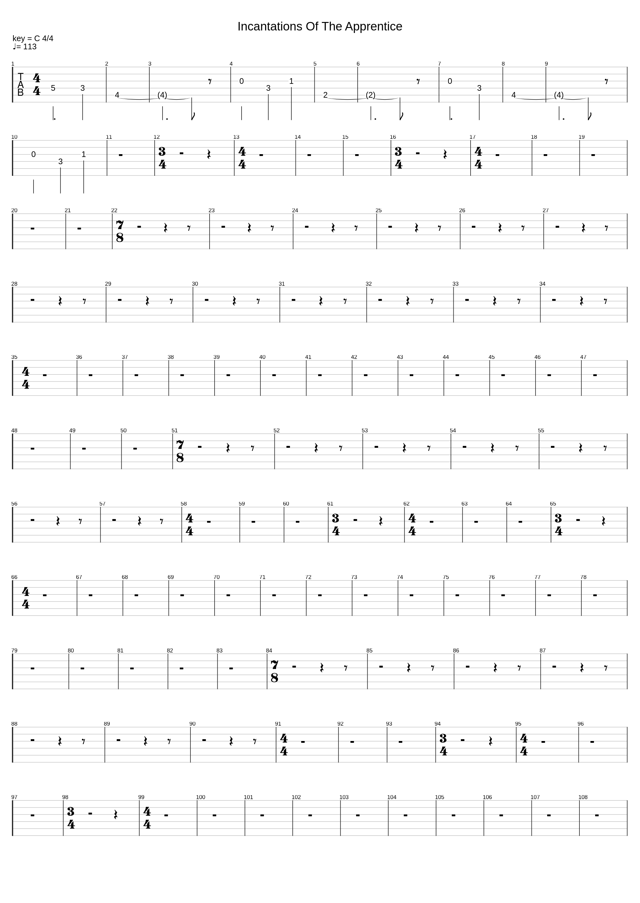 Incantations Of The Apprentice_Symphony X_1