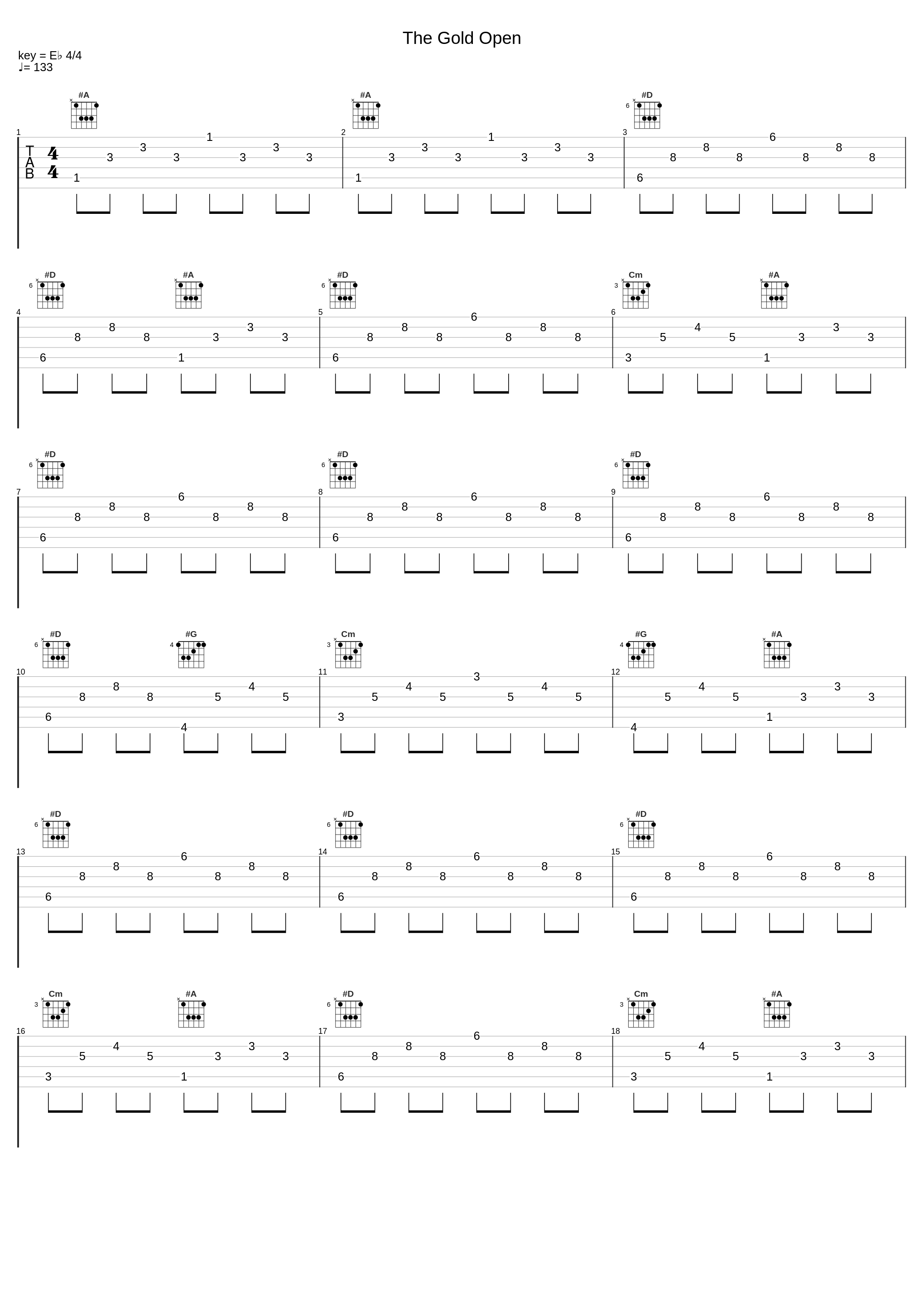 The Gold Open_X-Ray Dog_1