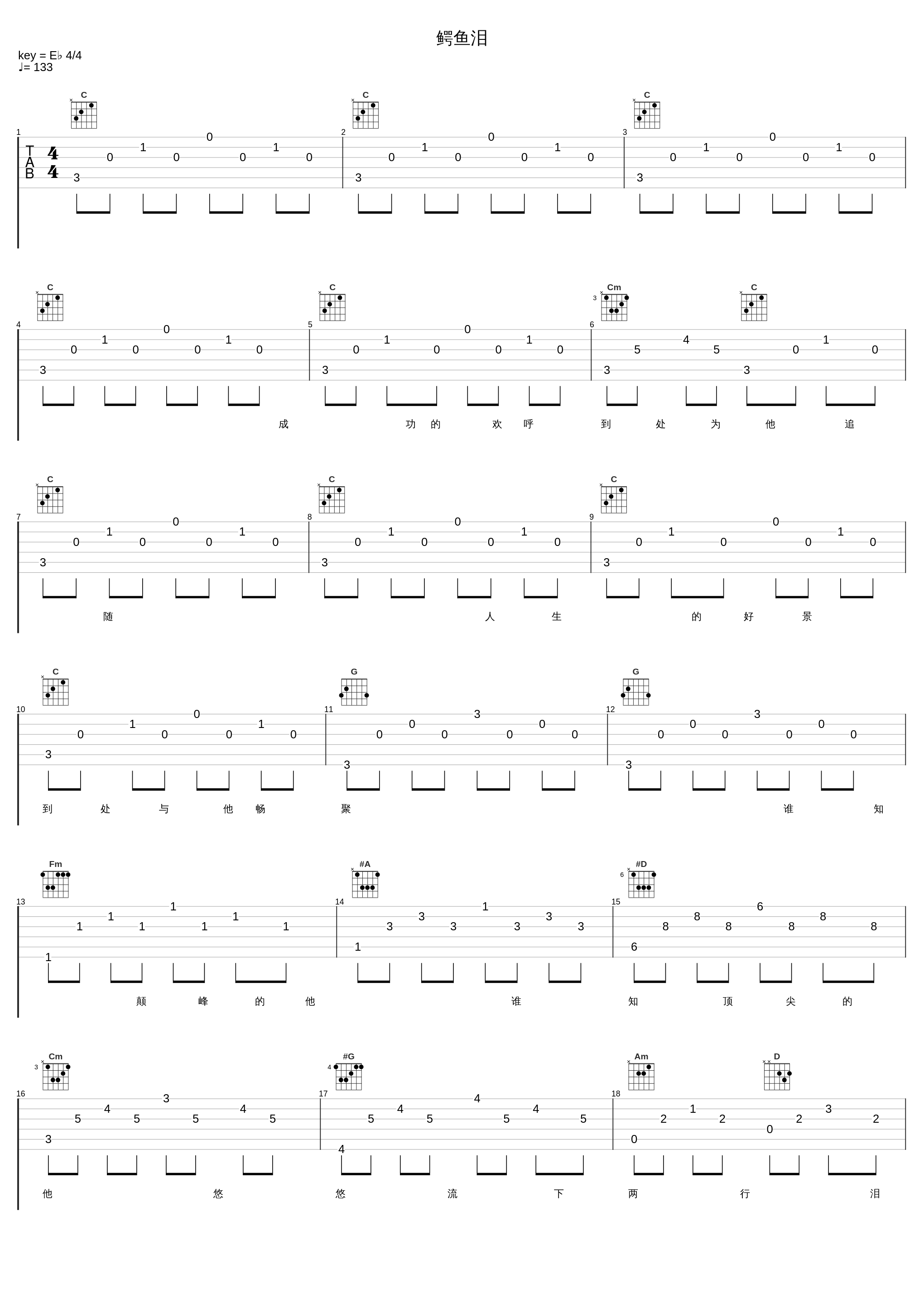 鳄鱼泪_叶丽仪_1