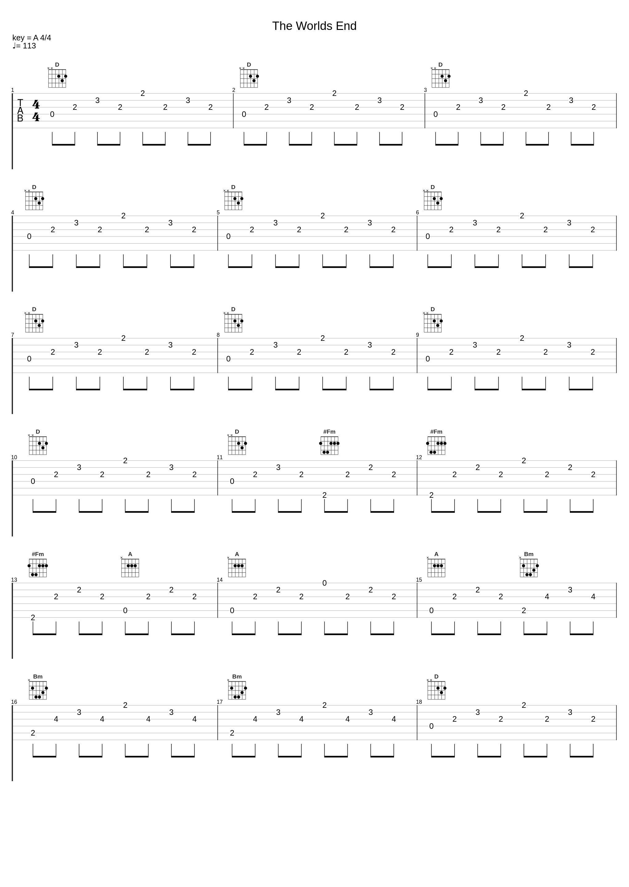 The Worlds End_X-Ray Dog_1