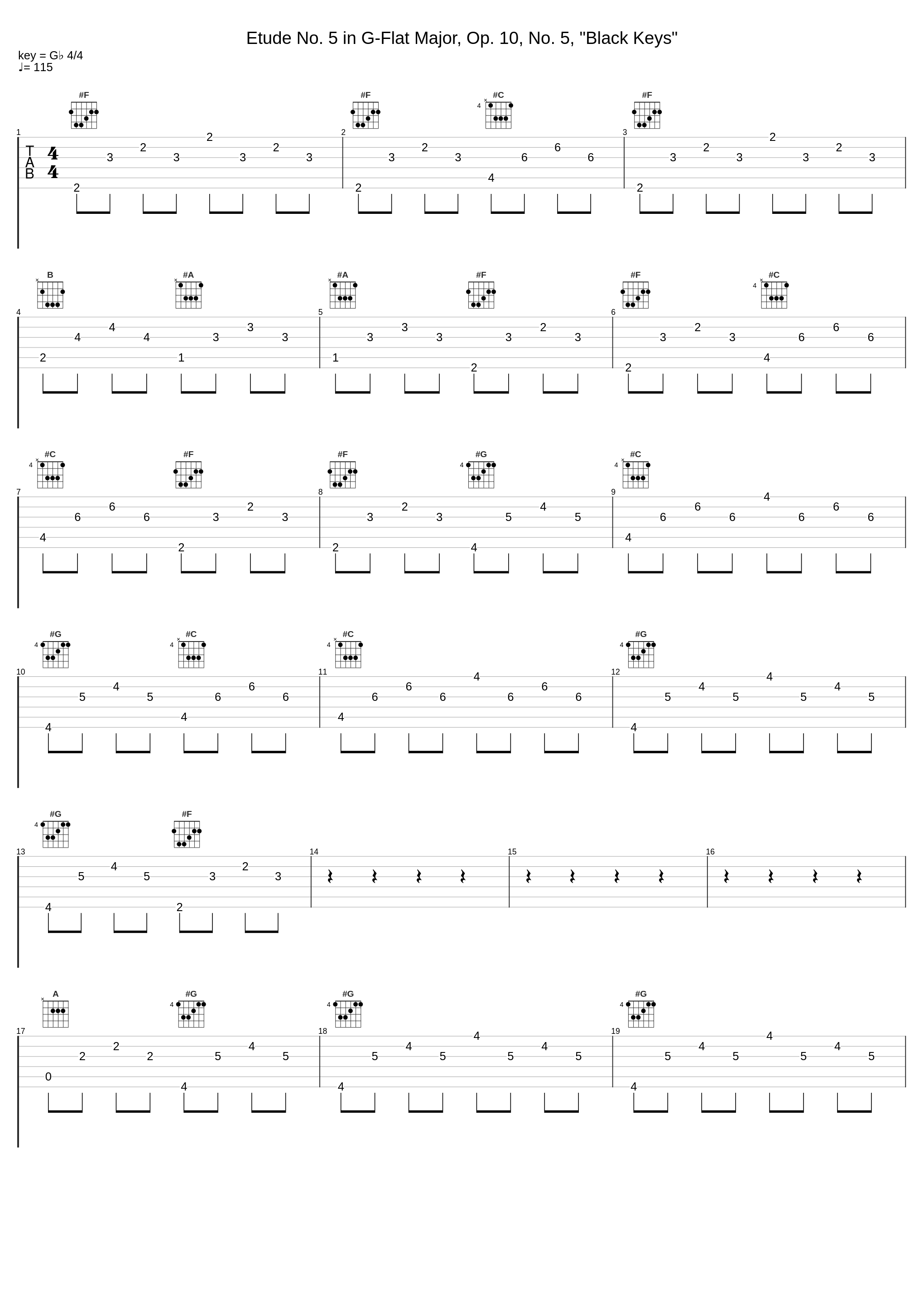 Etude No. 5 in G-Flat Major, Op. 10, No. 5, "Black Keys"_Ferruccio Busoni_1