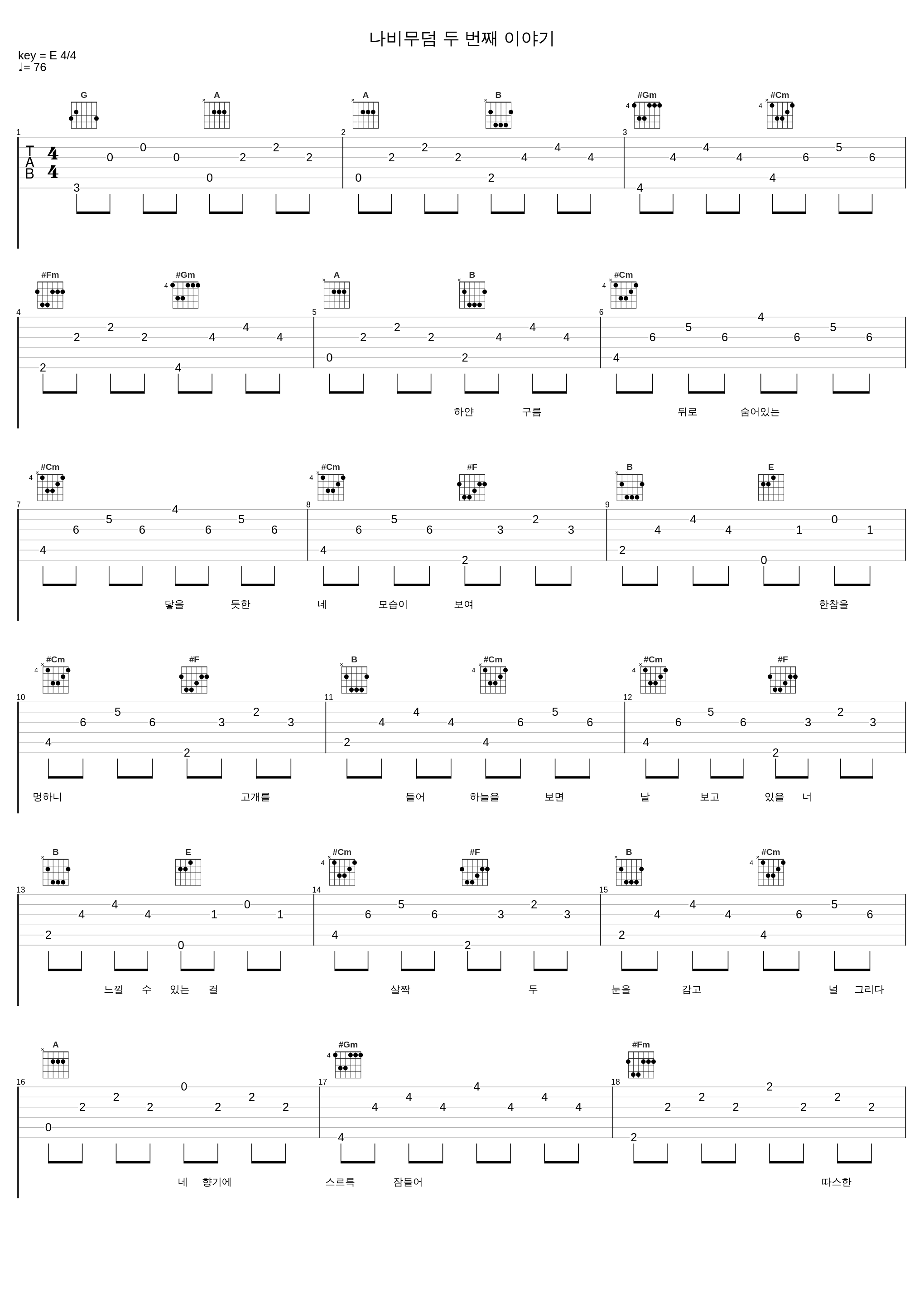 나비무덤 두 번째 이야기_TAKE_1