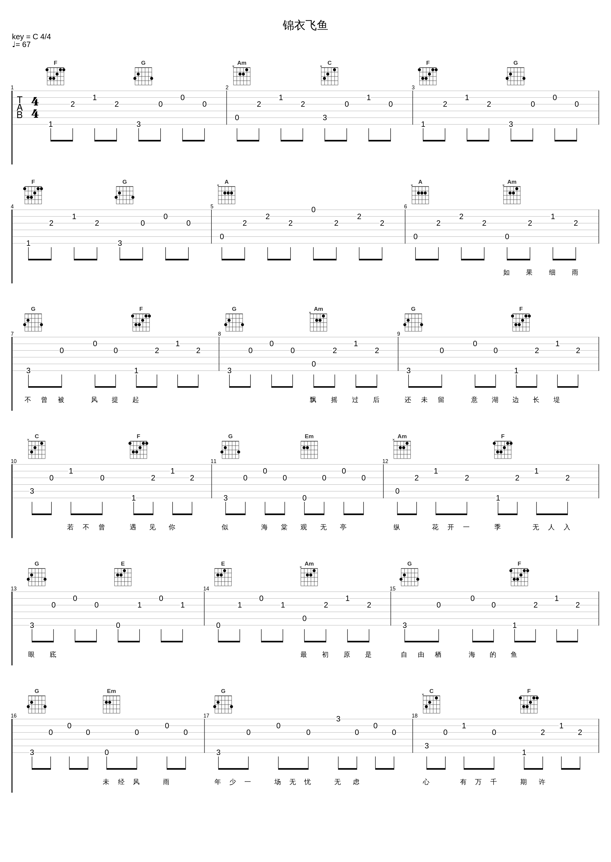 锦衣飞鱼_伦桑,万象凡音_1