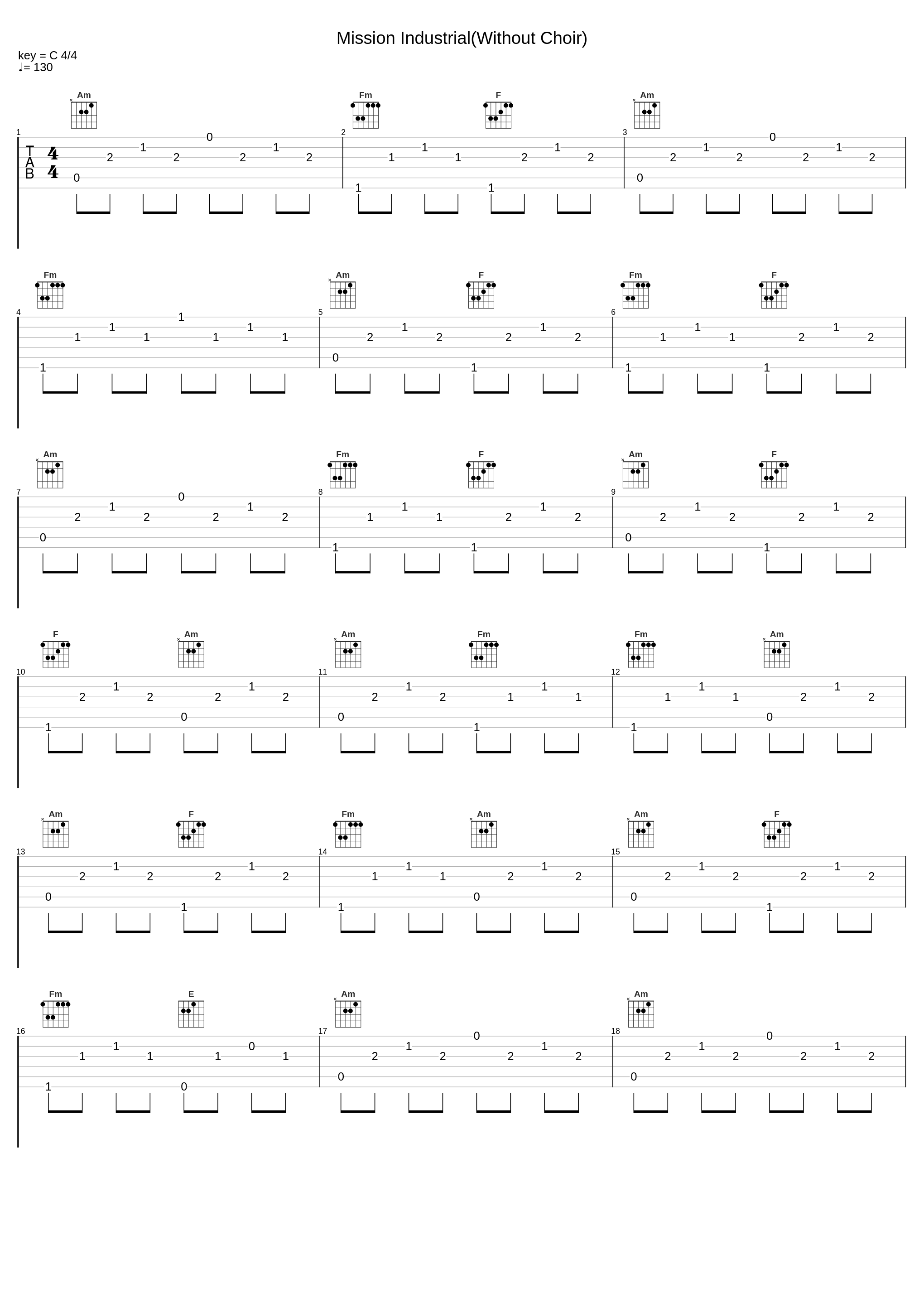 Mission Industrial(Without Choir)_X-Ray Dog_1