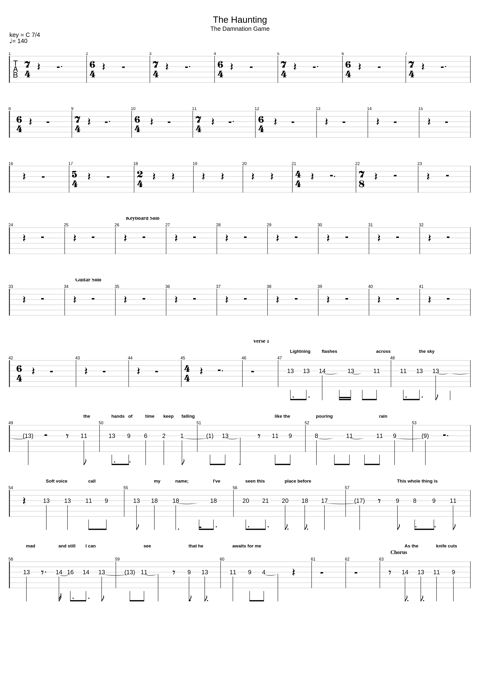 The Haunting_Symphony X_1