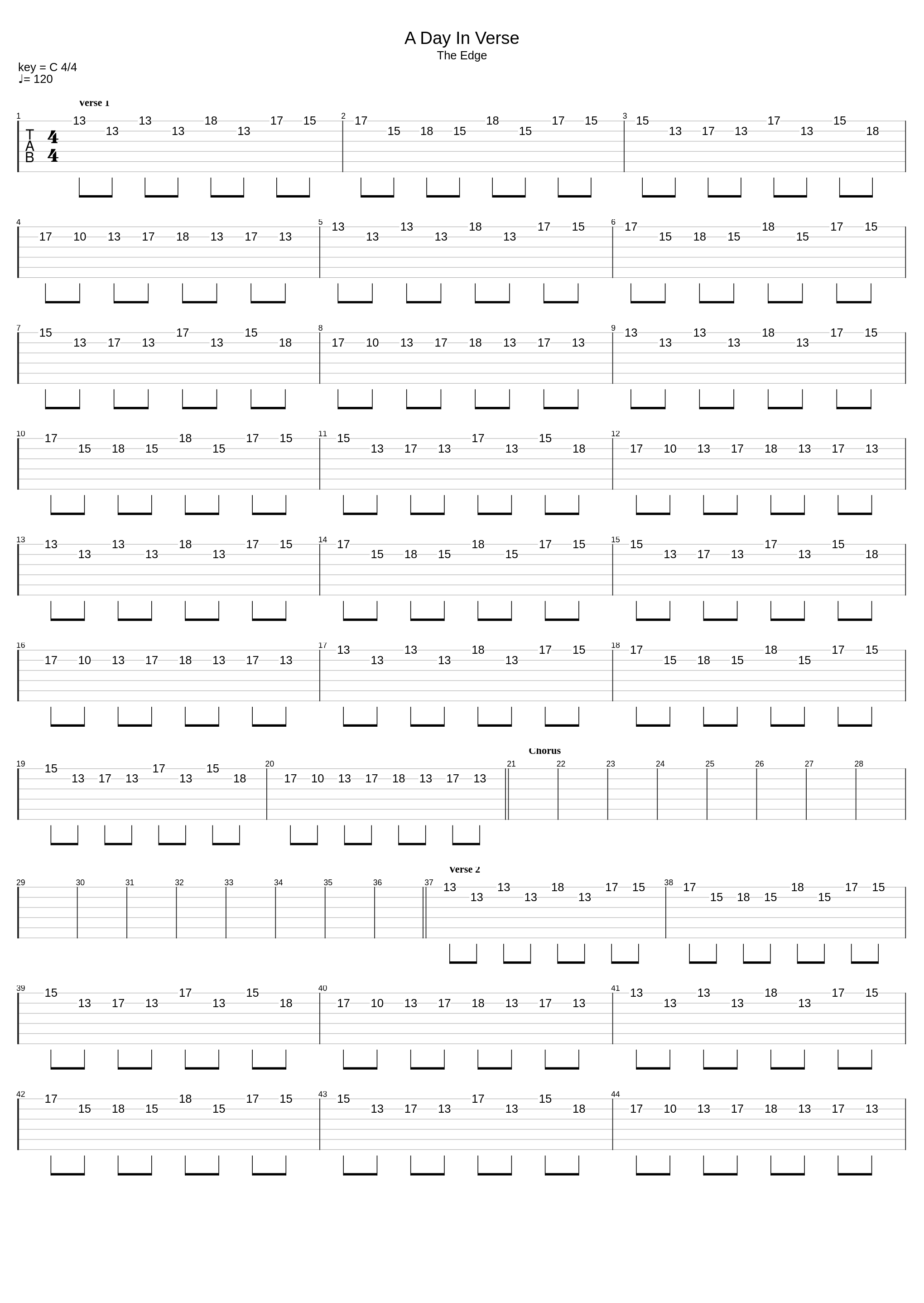 A Day In Verse_Eternity-X_1