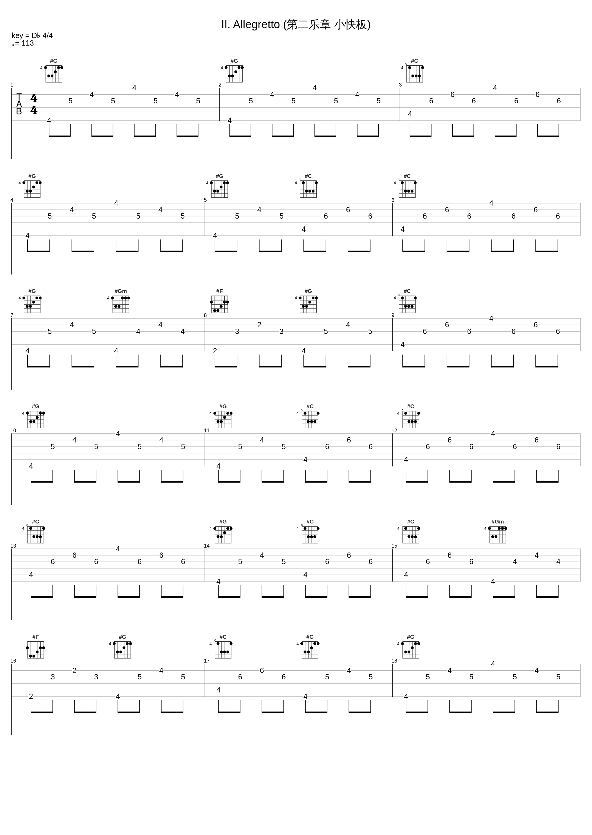 II. Allegretto (第二乐章 小快板)_Geza Anda_1