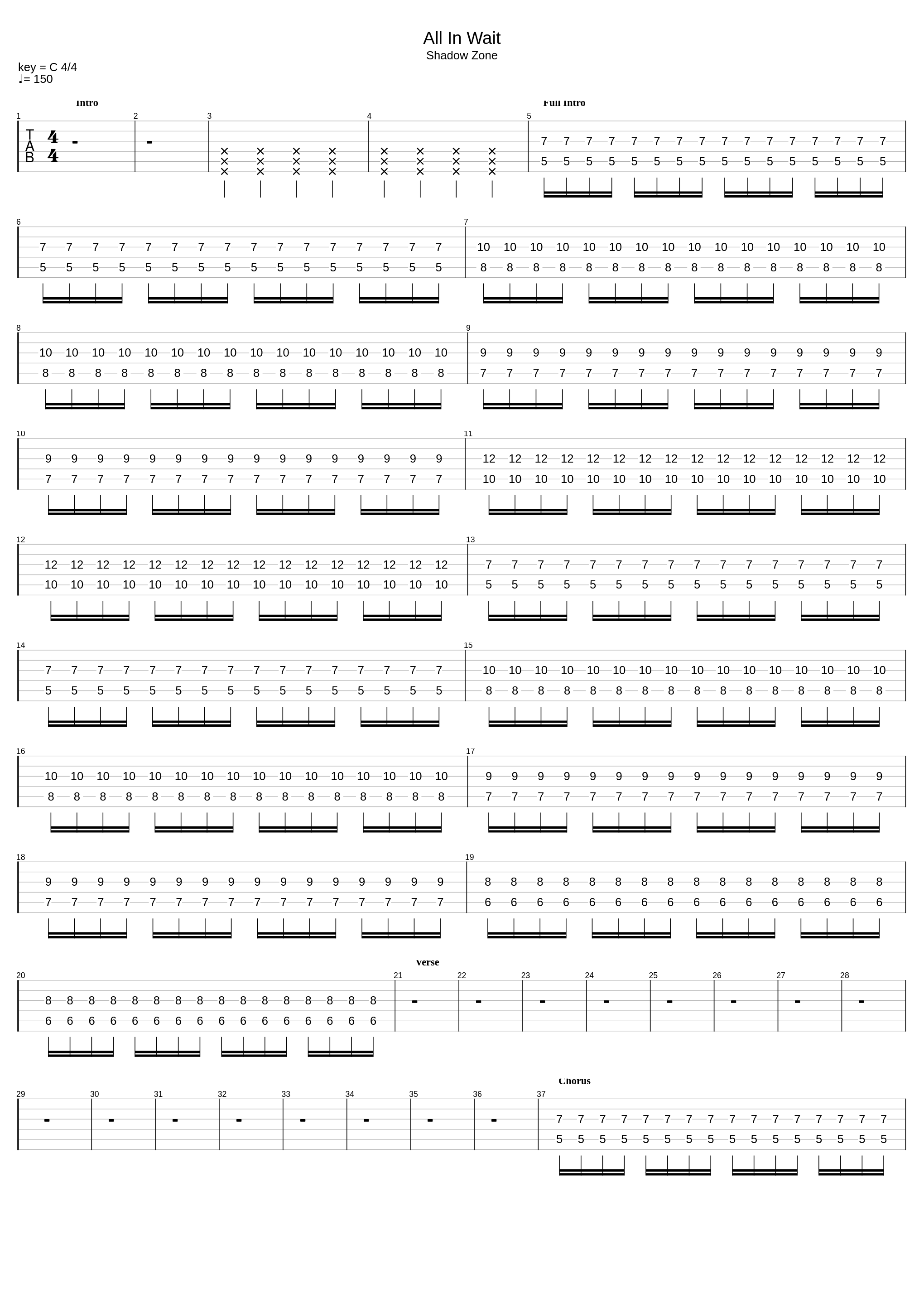 All In Wait_Static-X_1