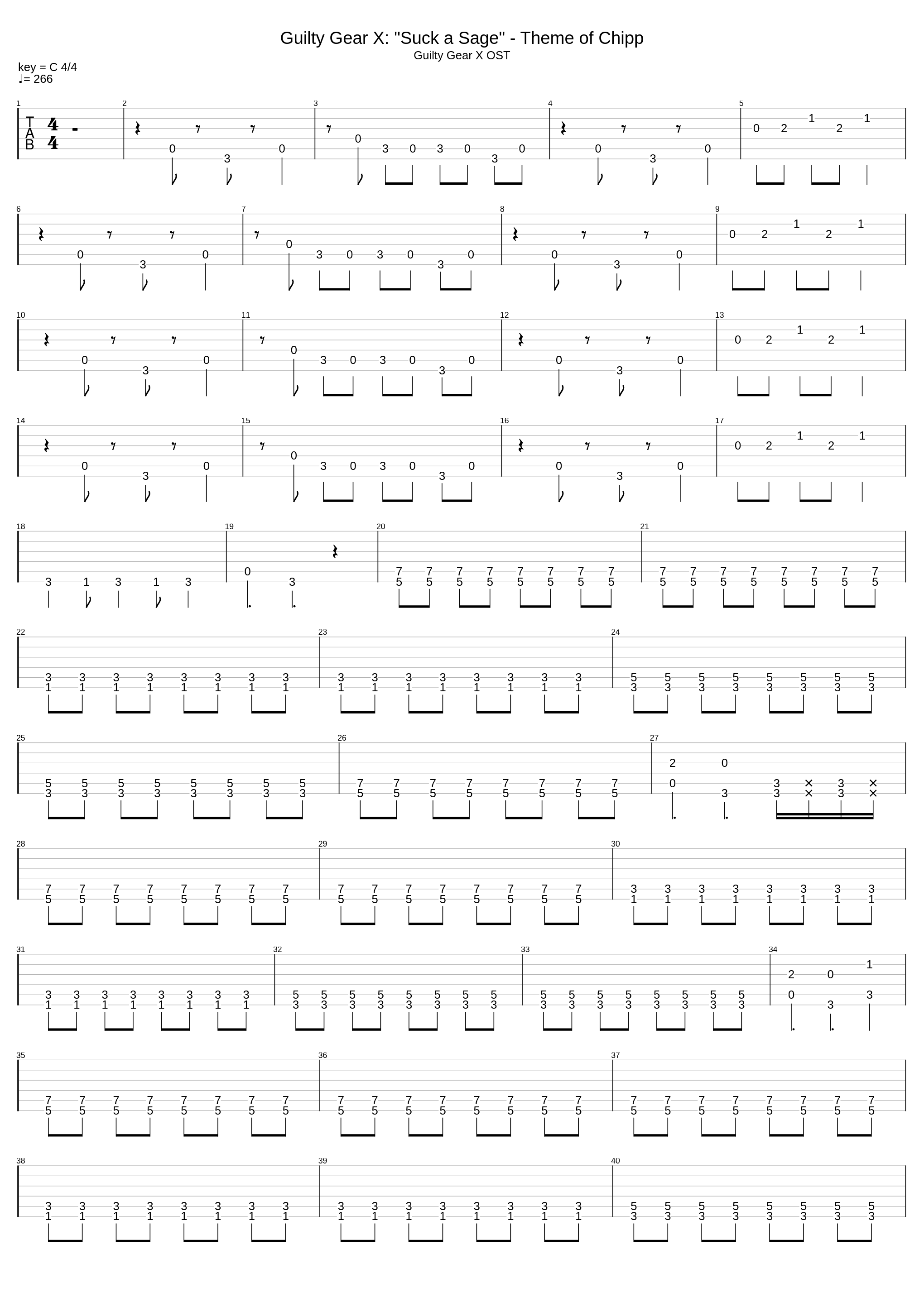 Suck A Sage_Guilty Gear X_1