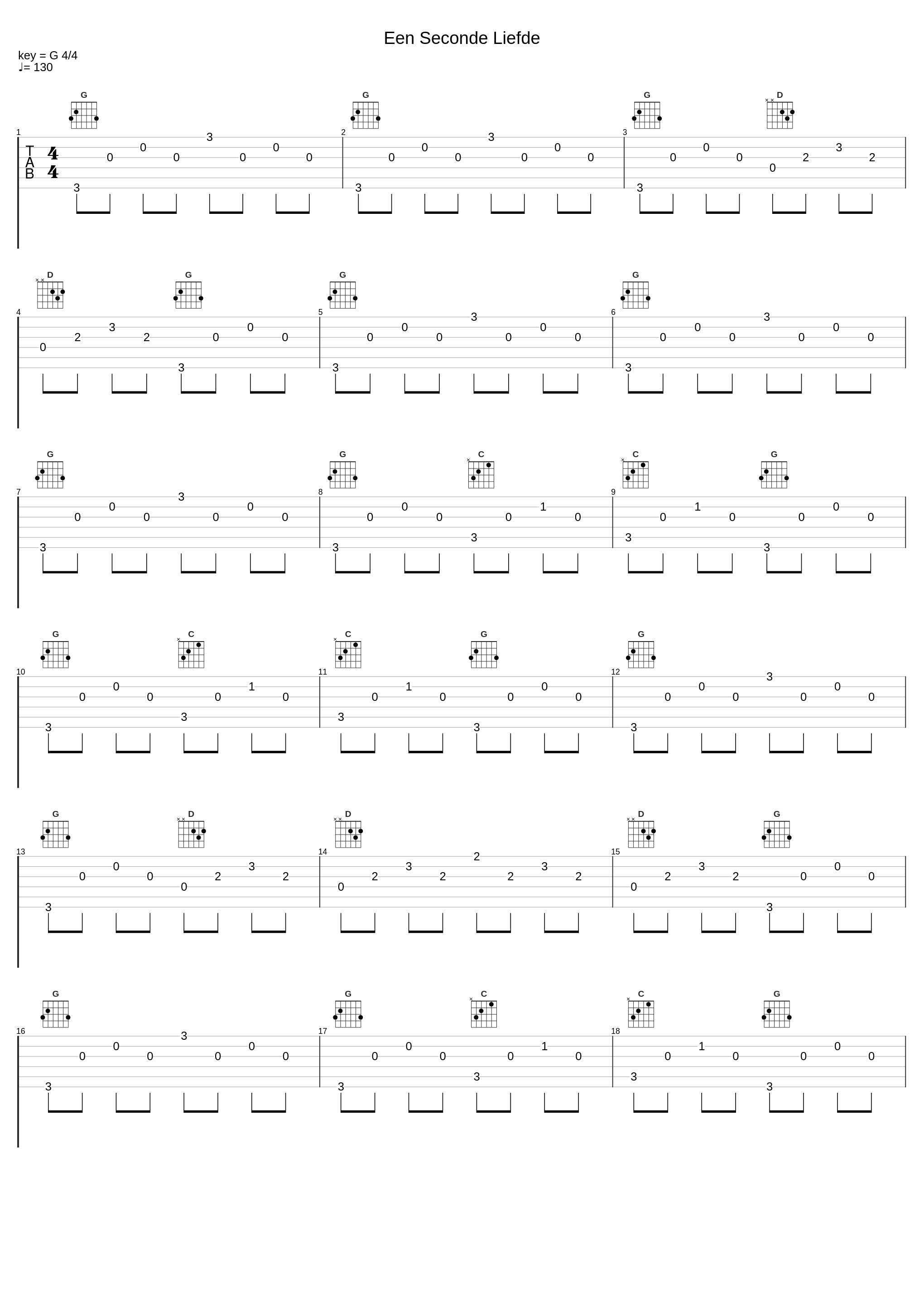 Een Seconde Liefde_Henk Wijngaard,D. van Altena,Benelux Music,F. Limpens_1