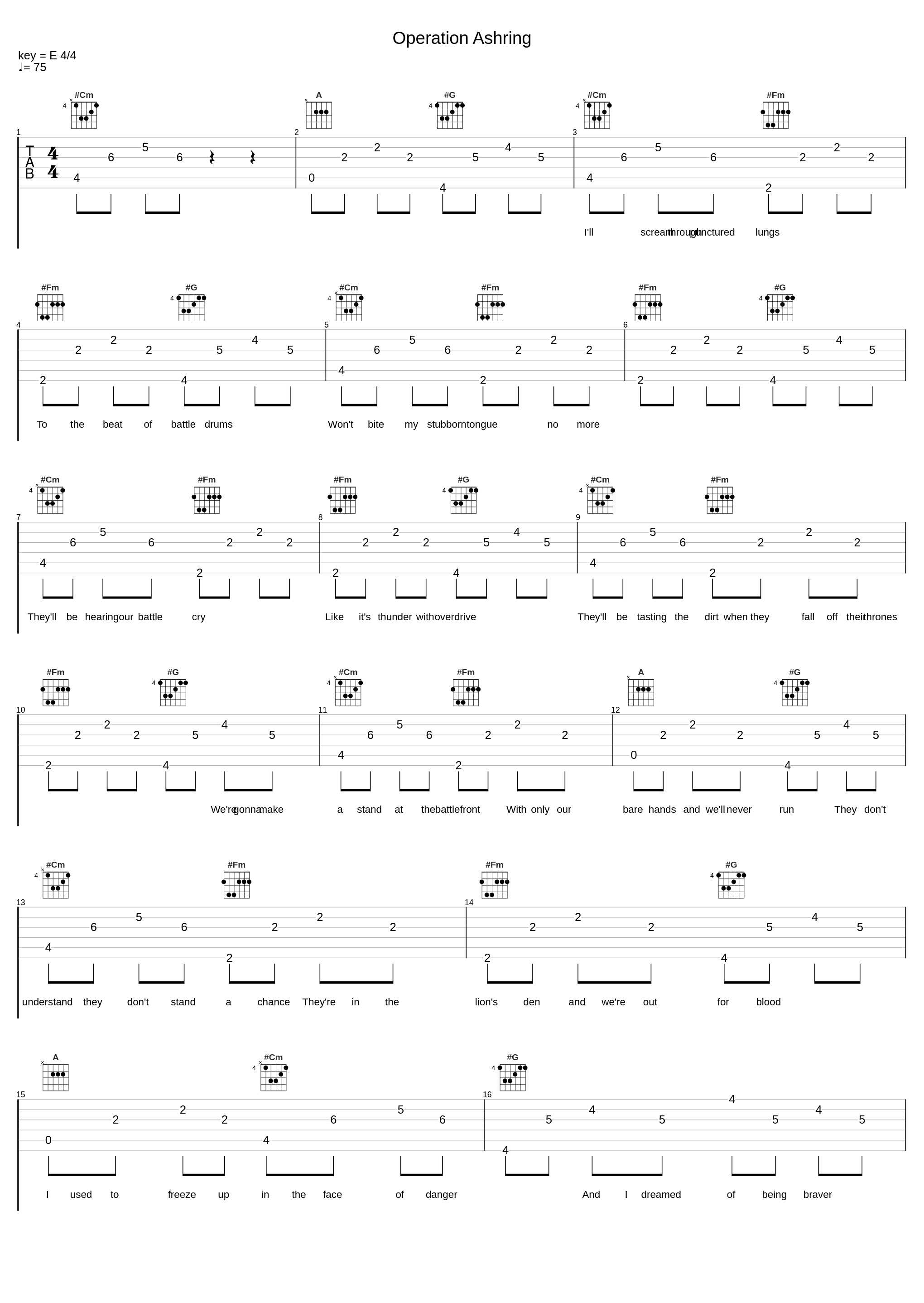 Operation Ashring_塞壬唱片-MSR,Erik Castro,X. ARI_1