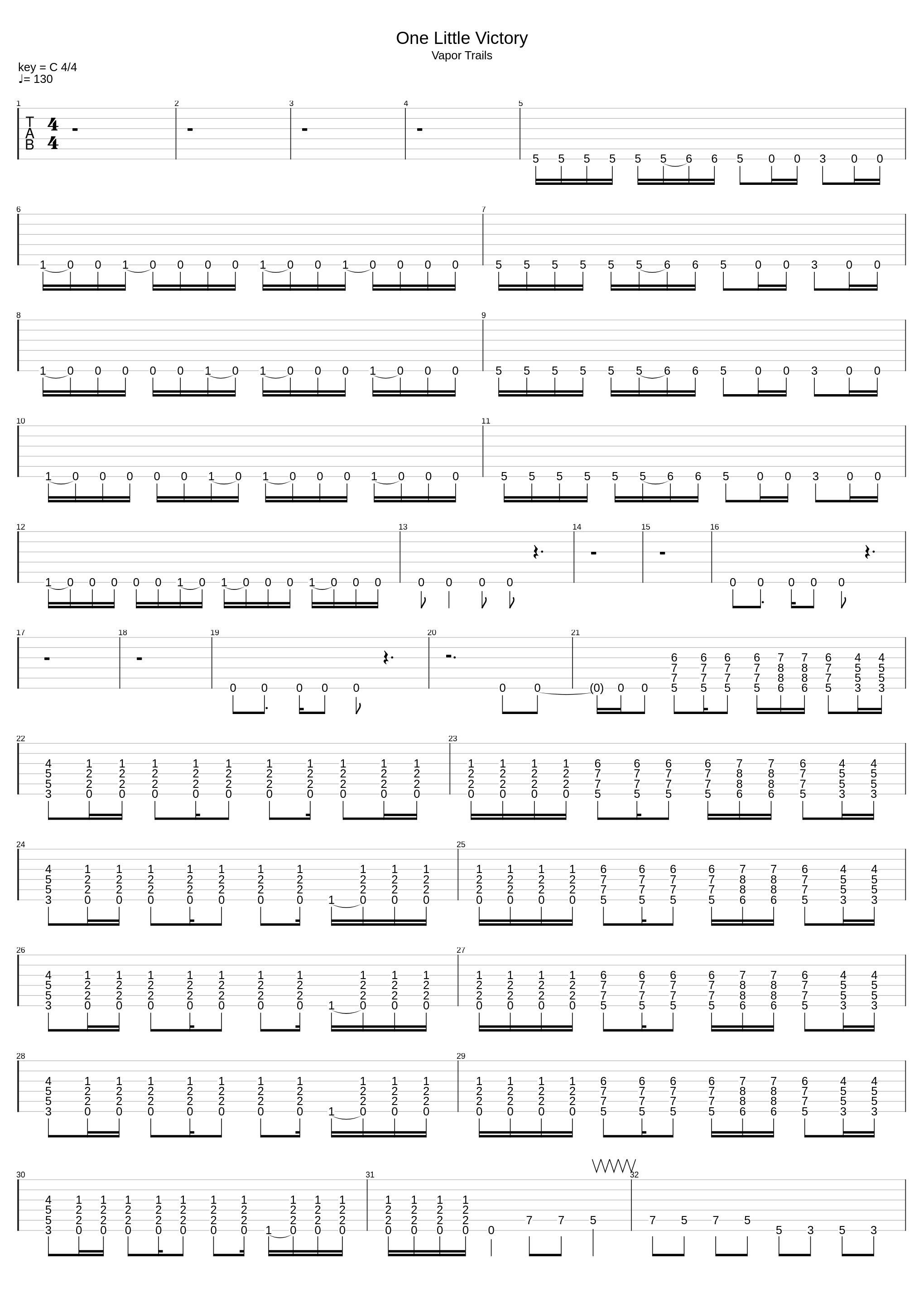 One Little Victory_Rush_1