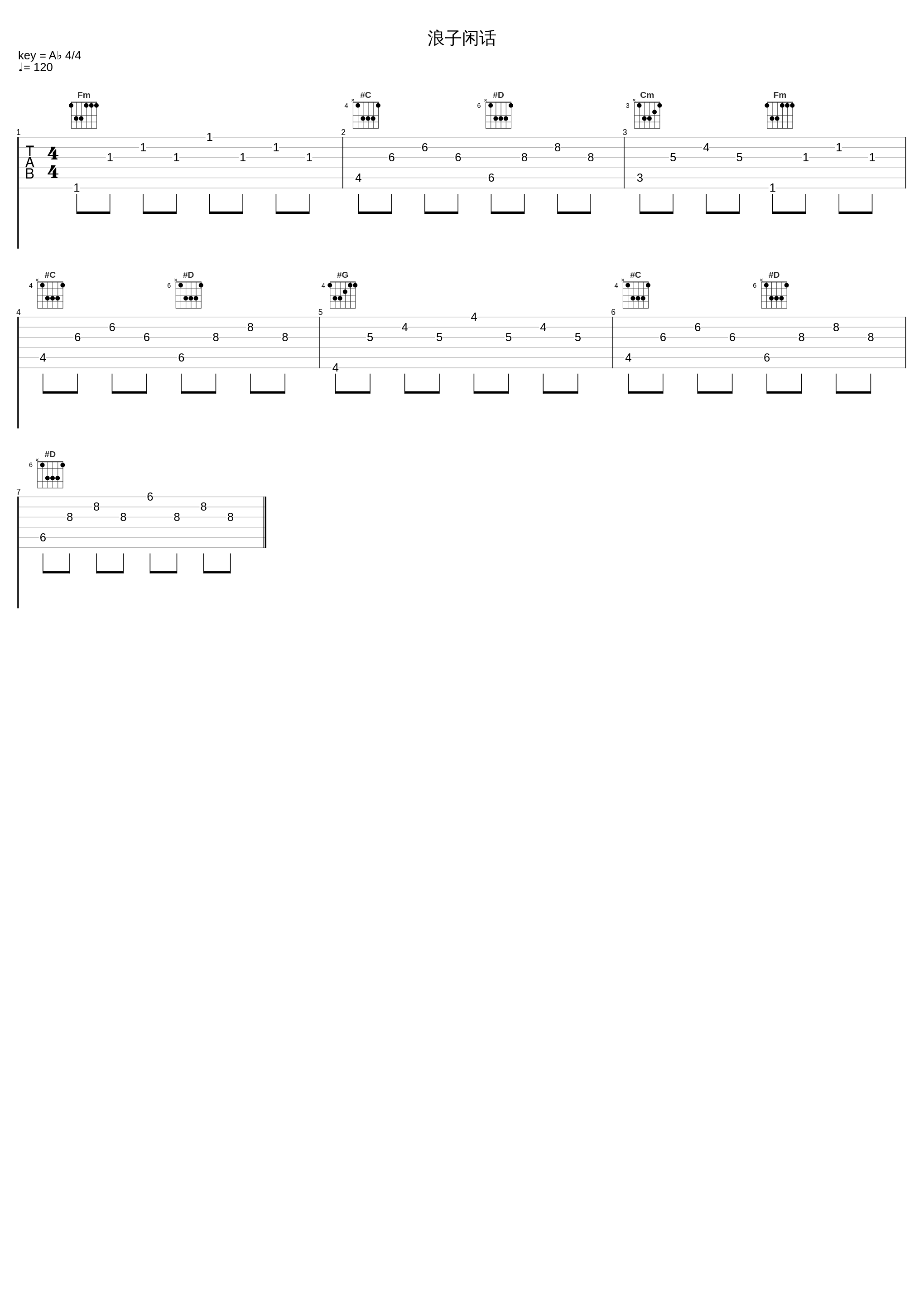 浪子闲话_添儿呗_1