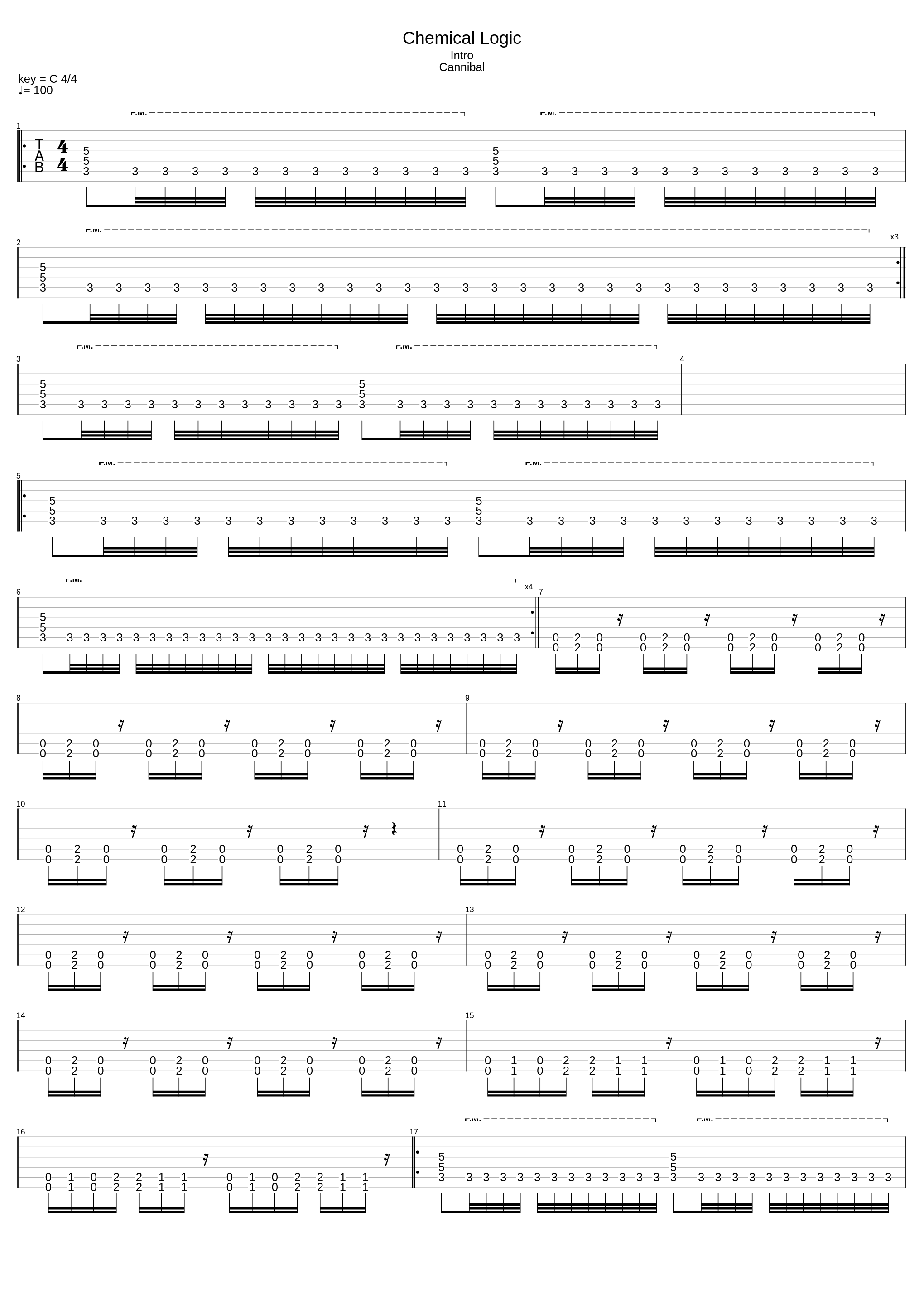 Chemical Logix_Static-X_1
