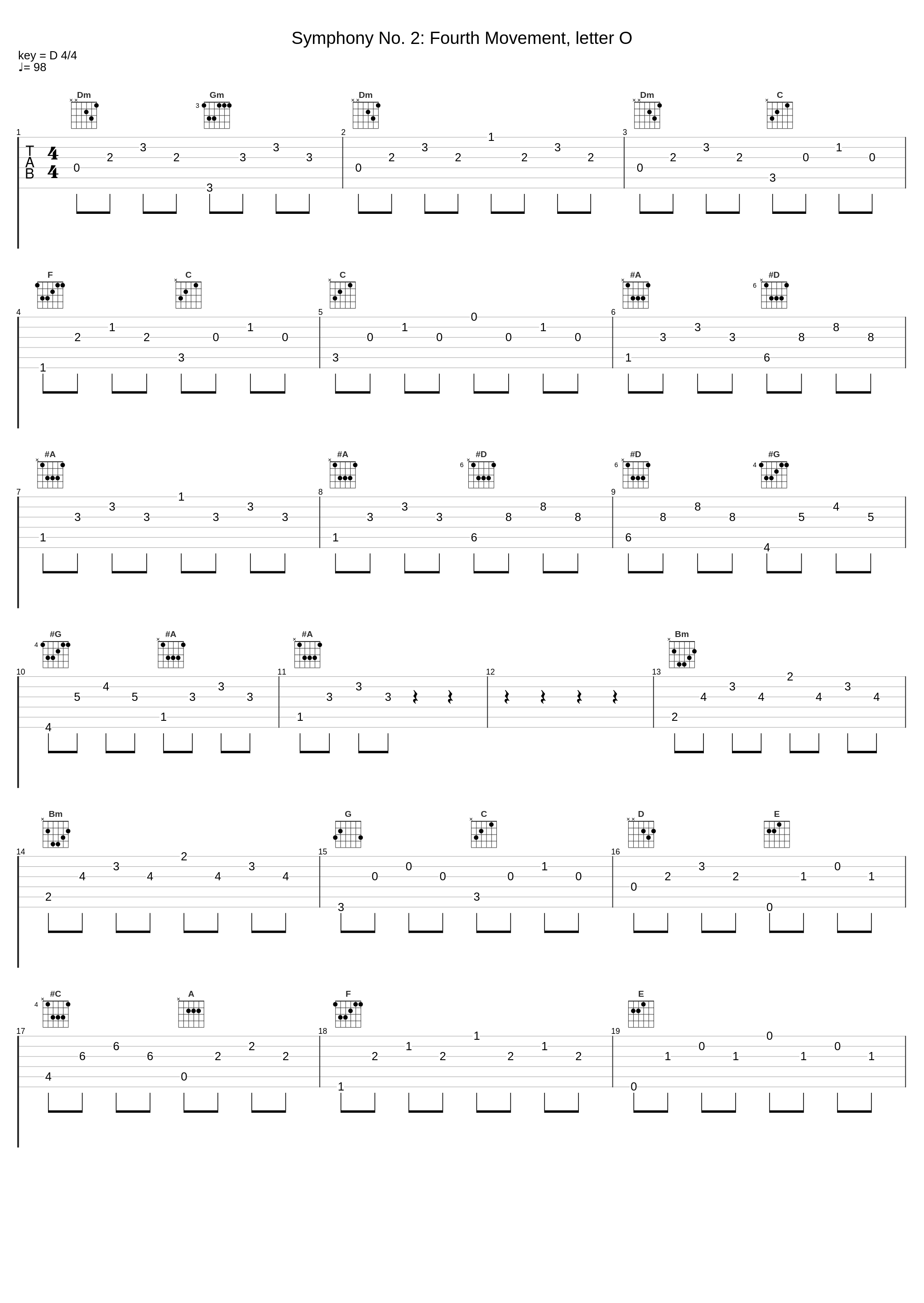 Symphony No. 2: Fourth Movement, letter O_Jessica Buzbee,Tim Buzbee,David Bobroff,Lee Rogers_1