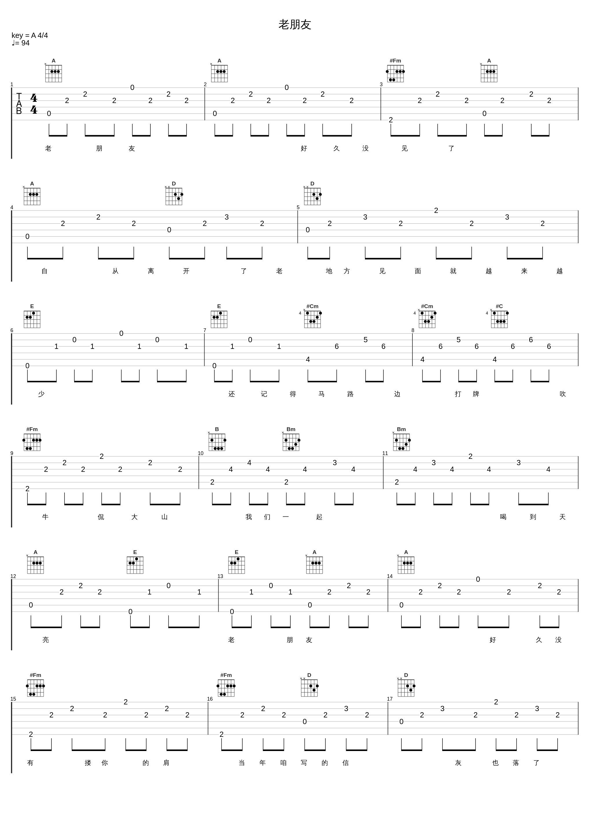 老朋友_迪克牛仔_1