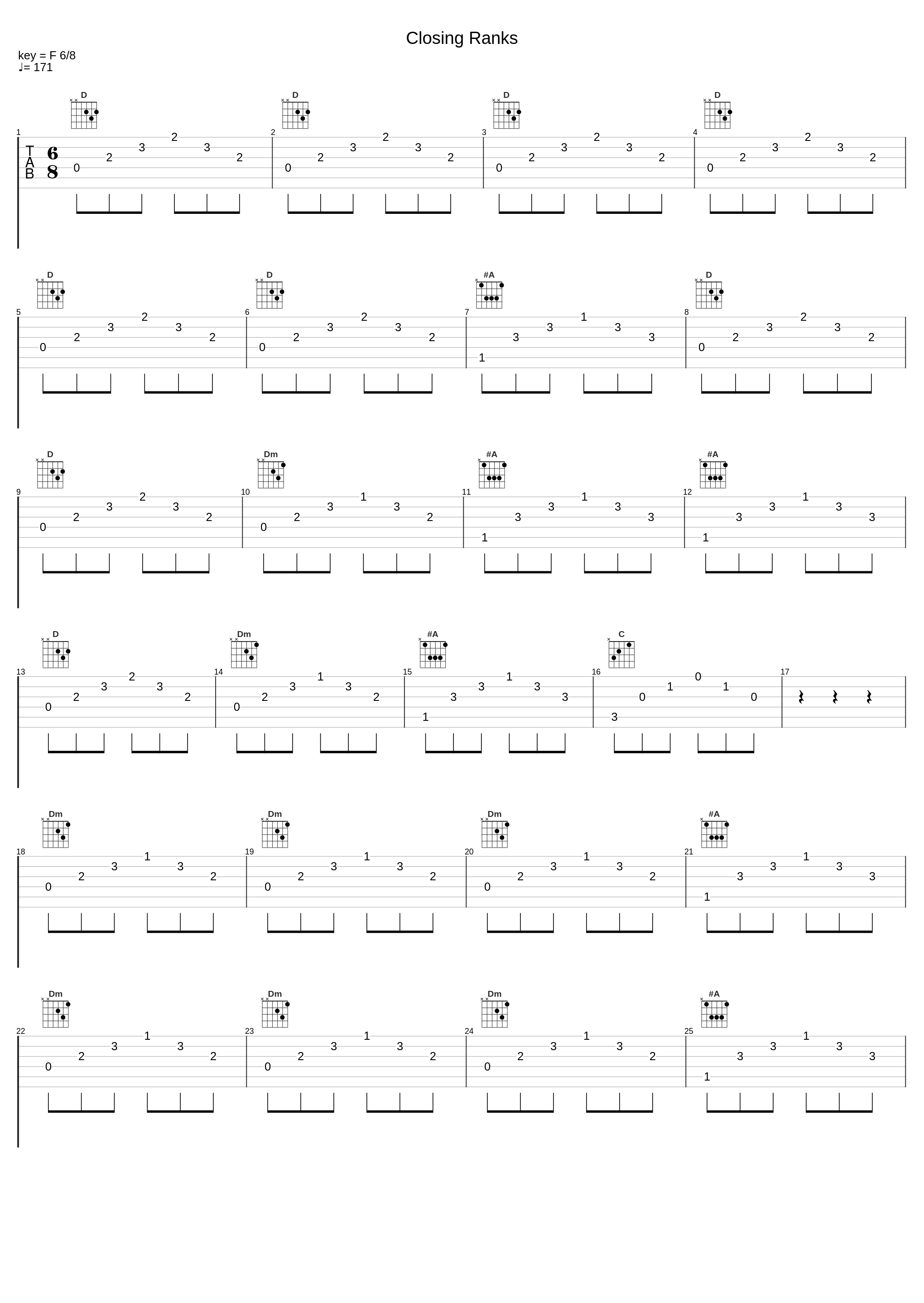 Closing Ranks_X-Ray Dog_1