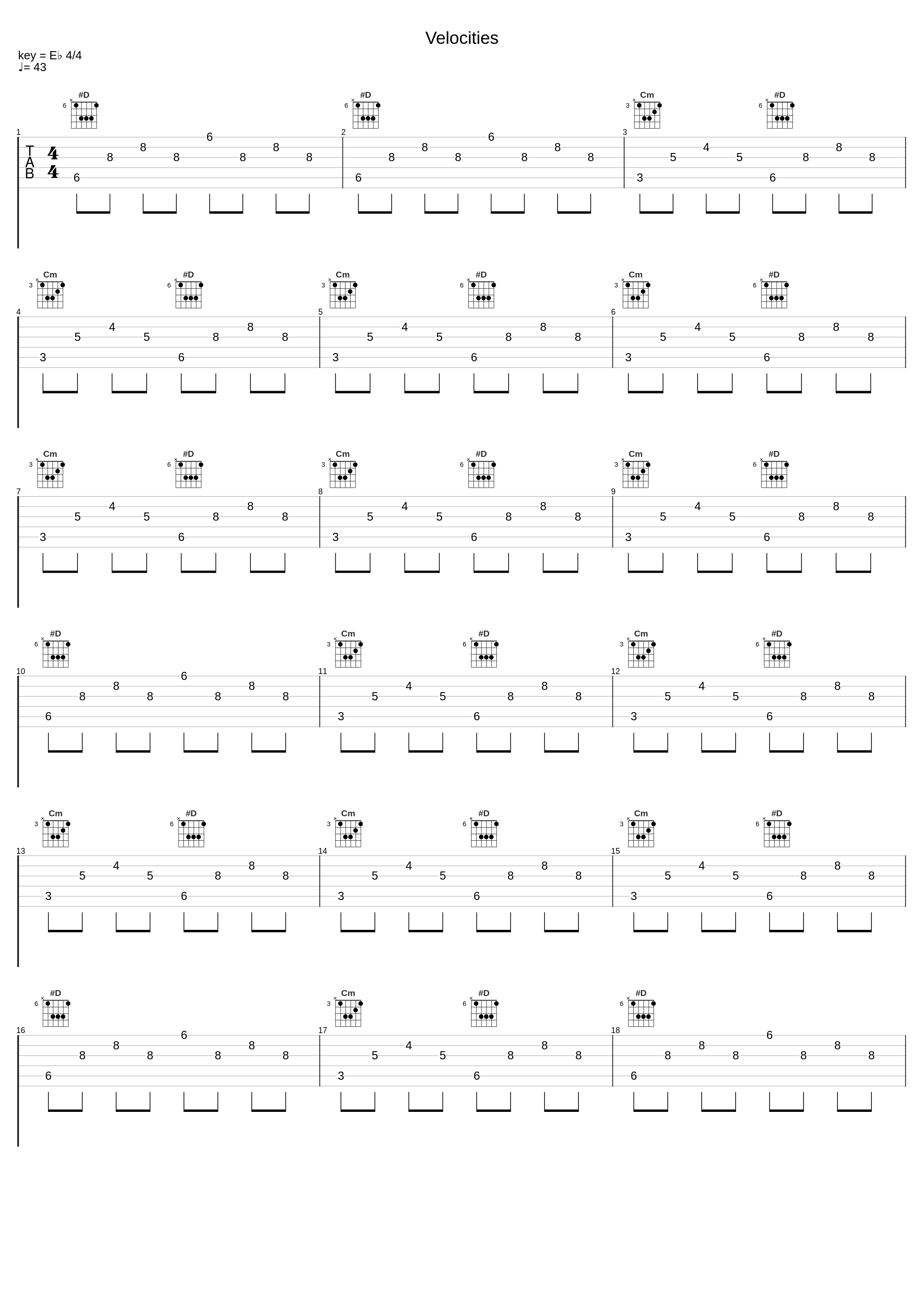 Velocities_Sleepy Fish_1