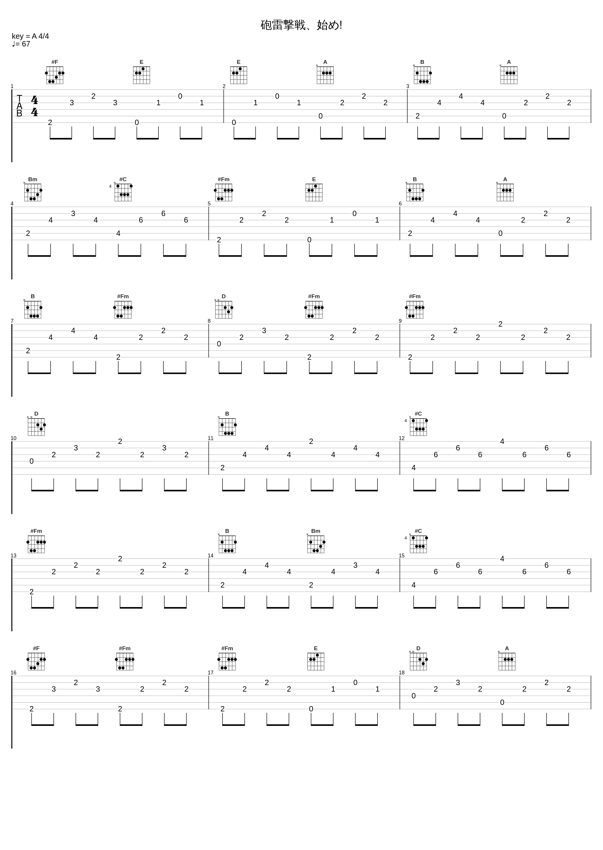 砲雷撃戦、始め!_TAMUSIC_1