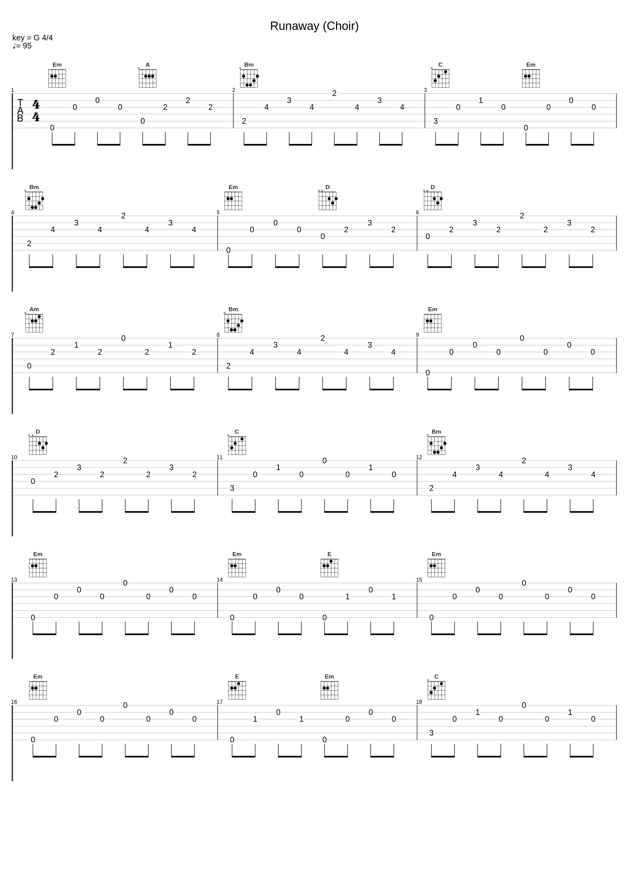 Runaway (Choir)_X-Ray Dog_1