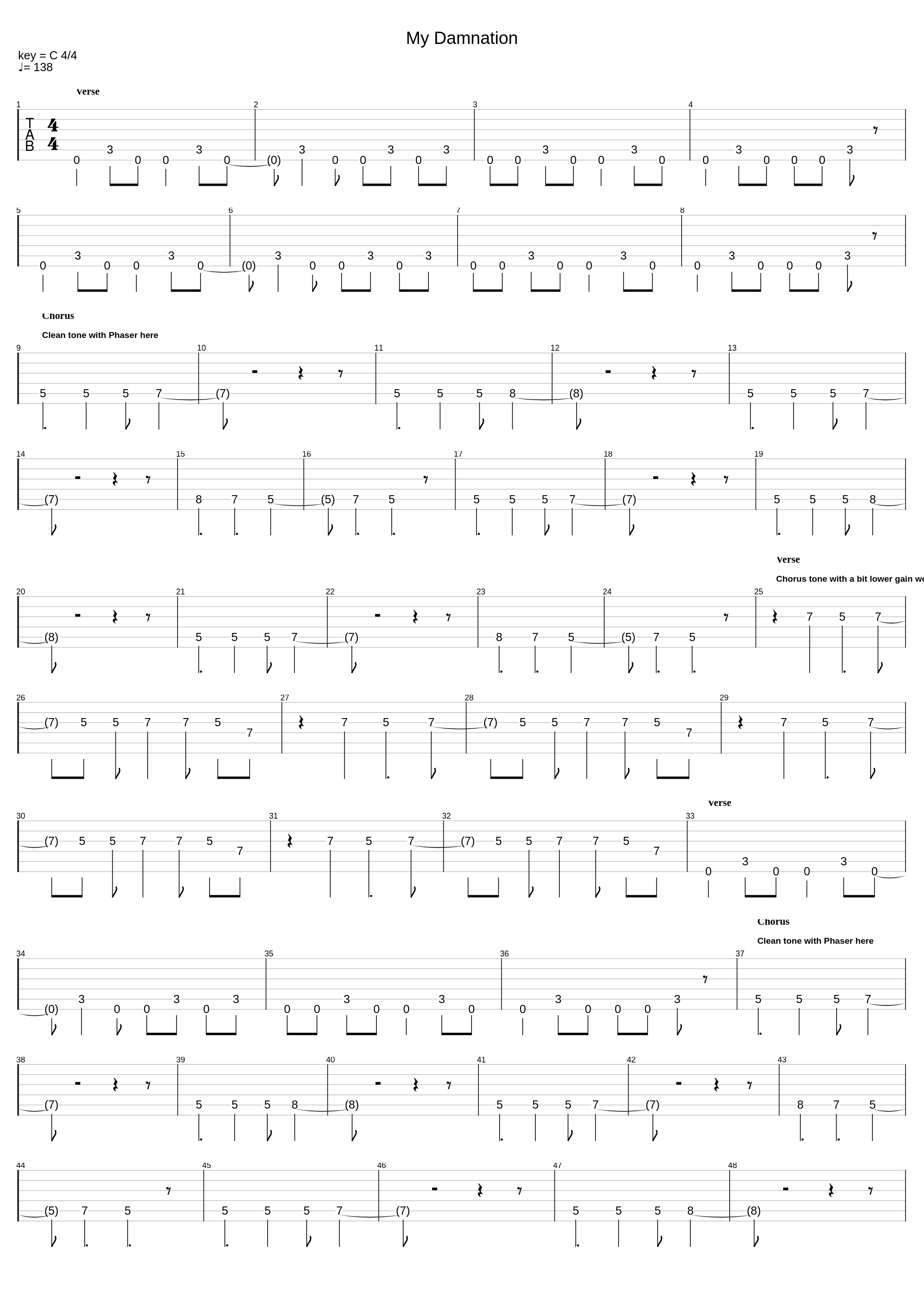 My Damnation_Static-X_1