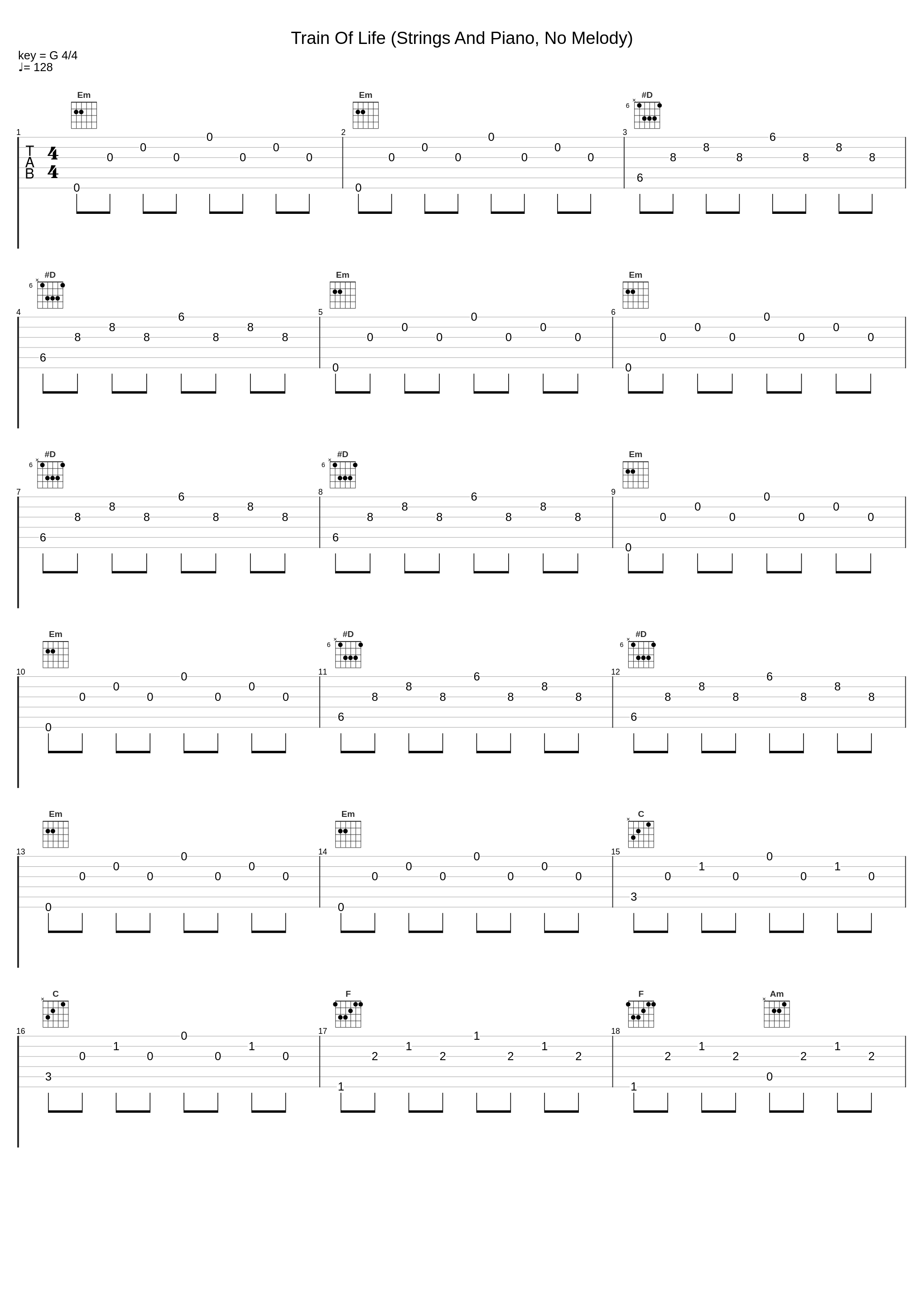 Train Of Life (Strings And Piano, No Melody)_X-Ray Dog_1