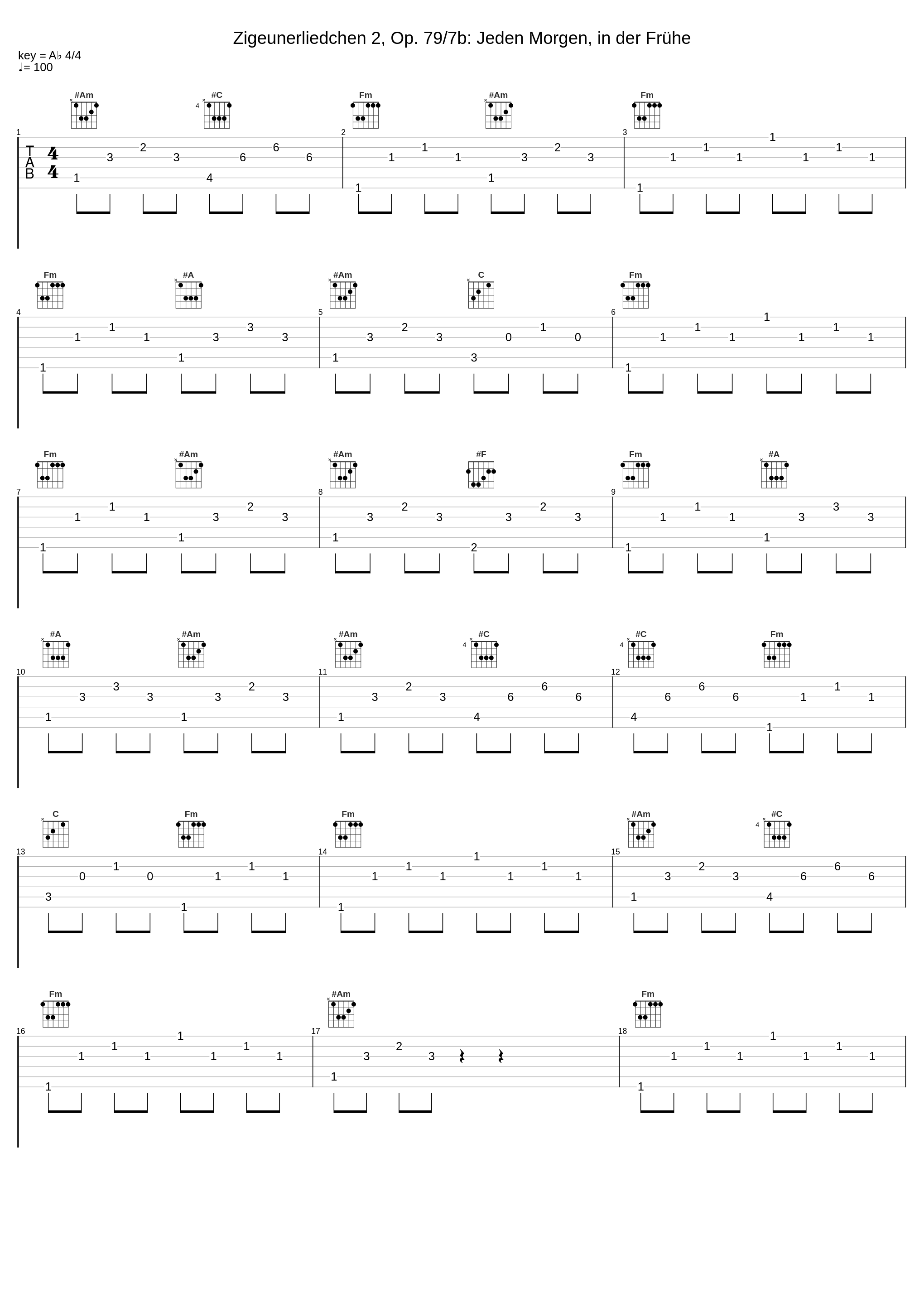 Zigeunerliedchen 2, Op. 79/7b: Jeden Morgen, in der Frühe_Nathalie Stutzmann,Robert Schumann_1