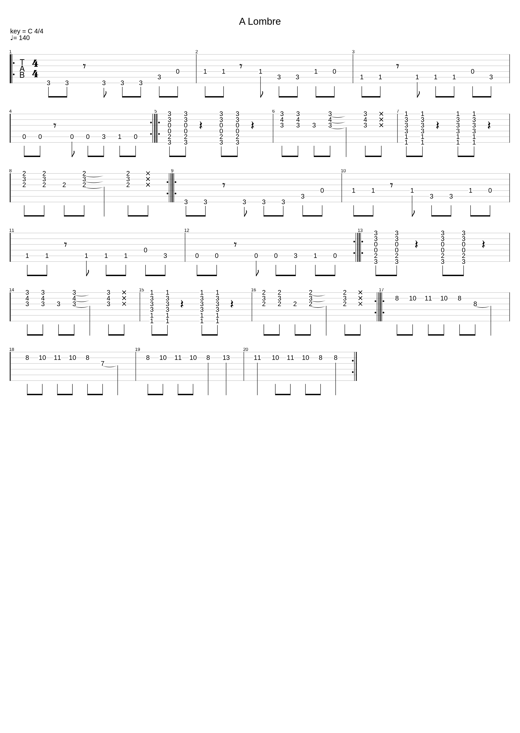 A Lombre_Mademoiselle K_1