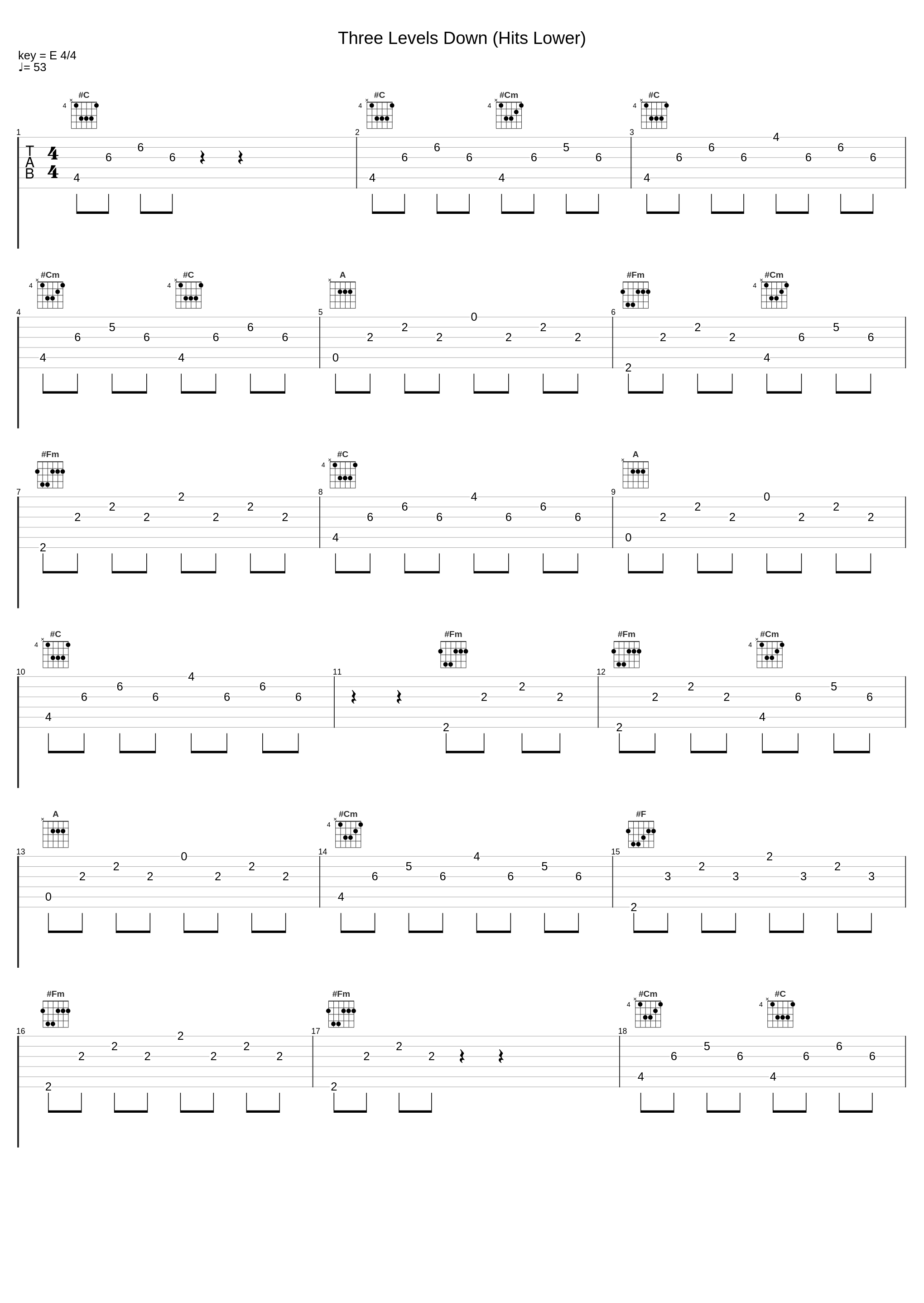 Three Levels Down (Hits Lower)_X-Ray Dog_1