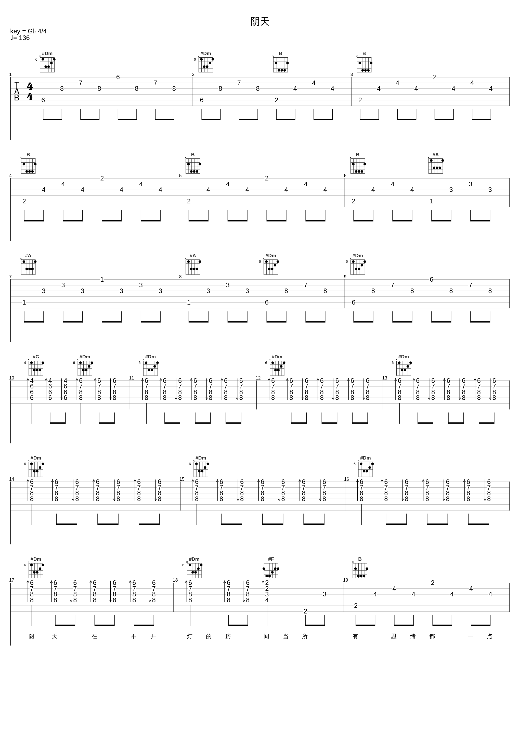 阴天_痛仰乐队_1
