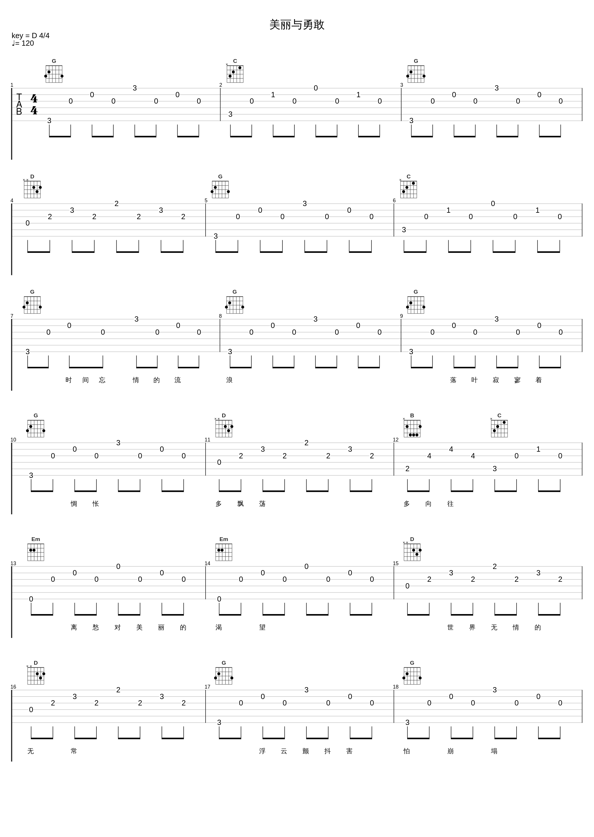 美丽与勇敢_张靓颖_1