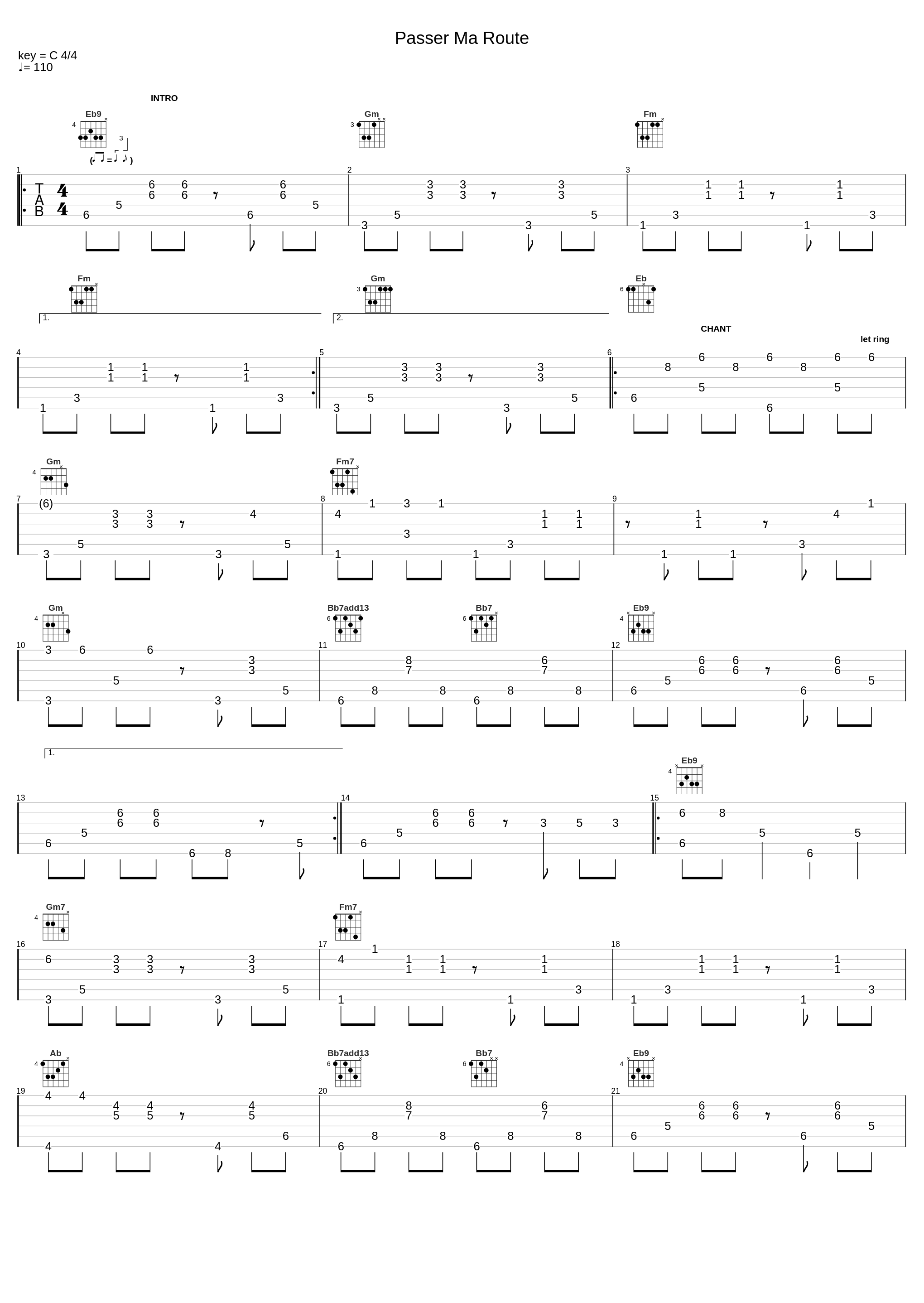 Passer Ma Route_Maxime Le Forestier_1