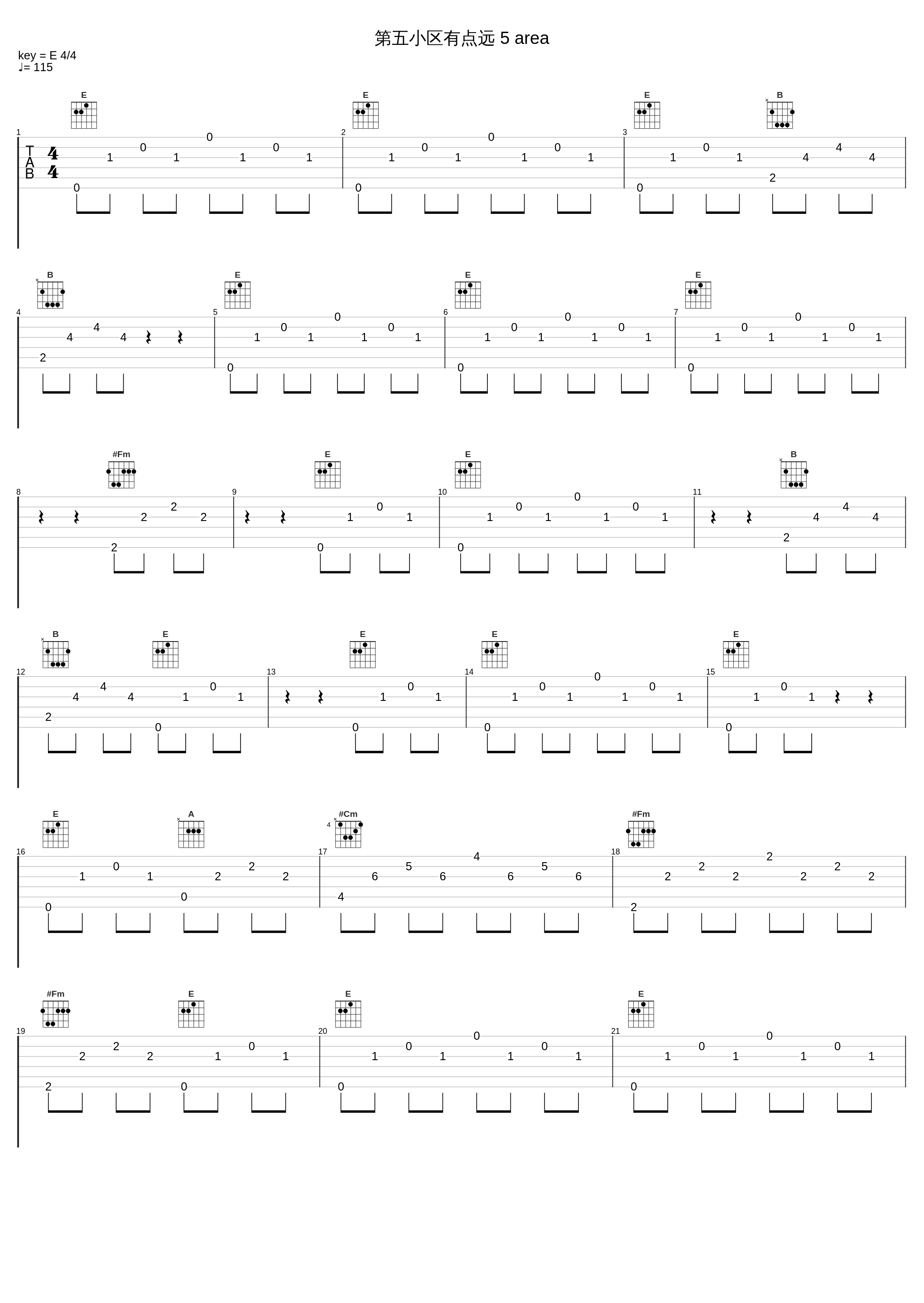 第五小区有点远 5 area_张蔷_1