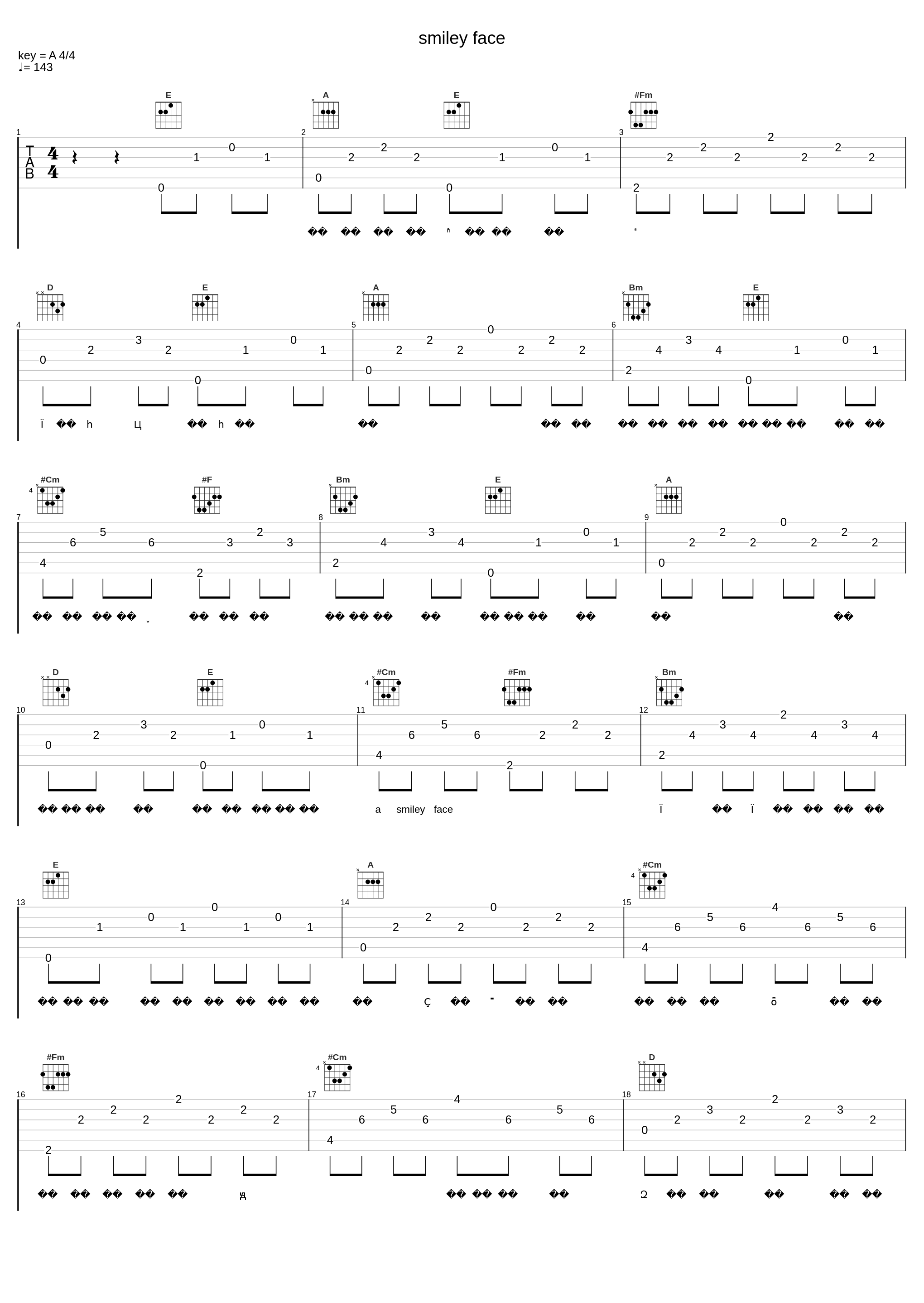 smiley face_张智霖_1