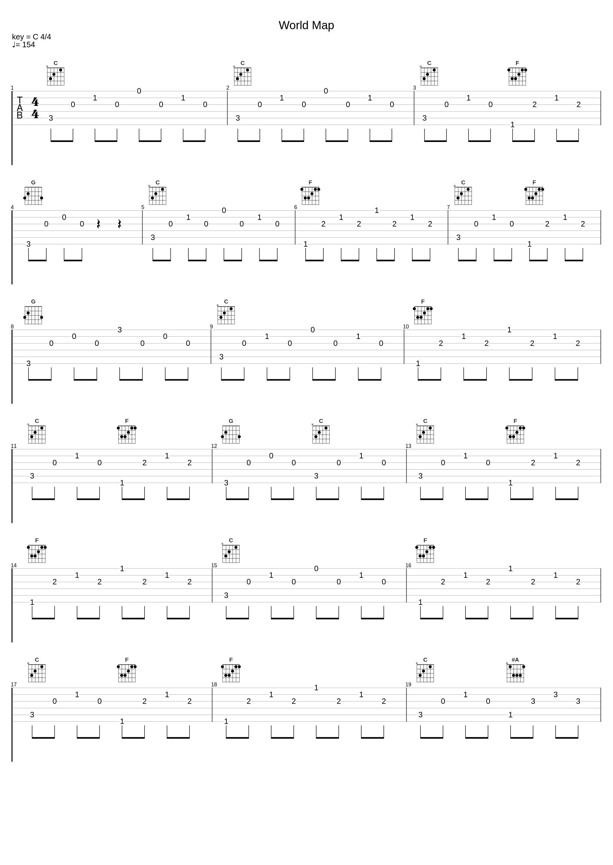 World Map_下村阳子_1