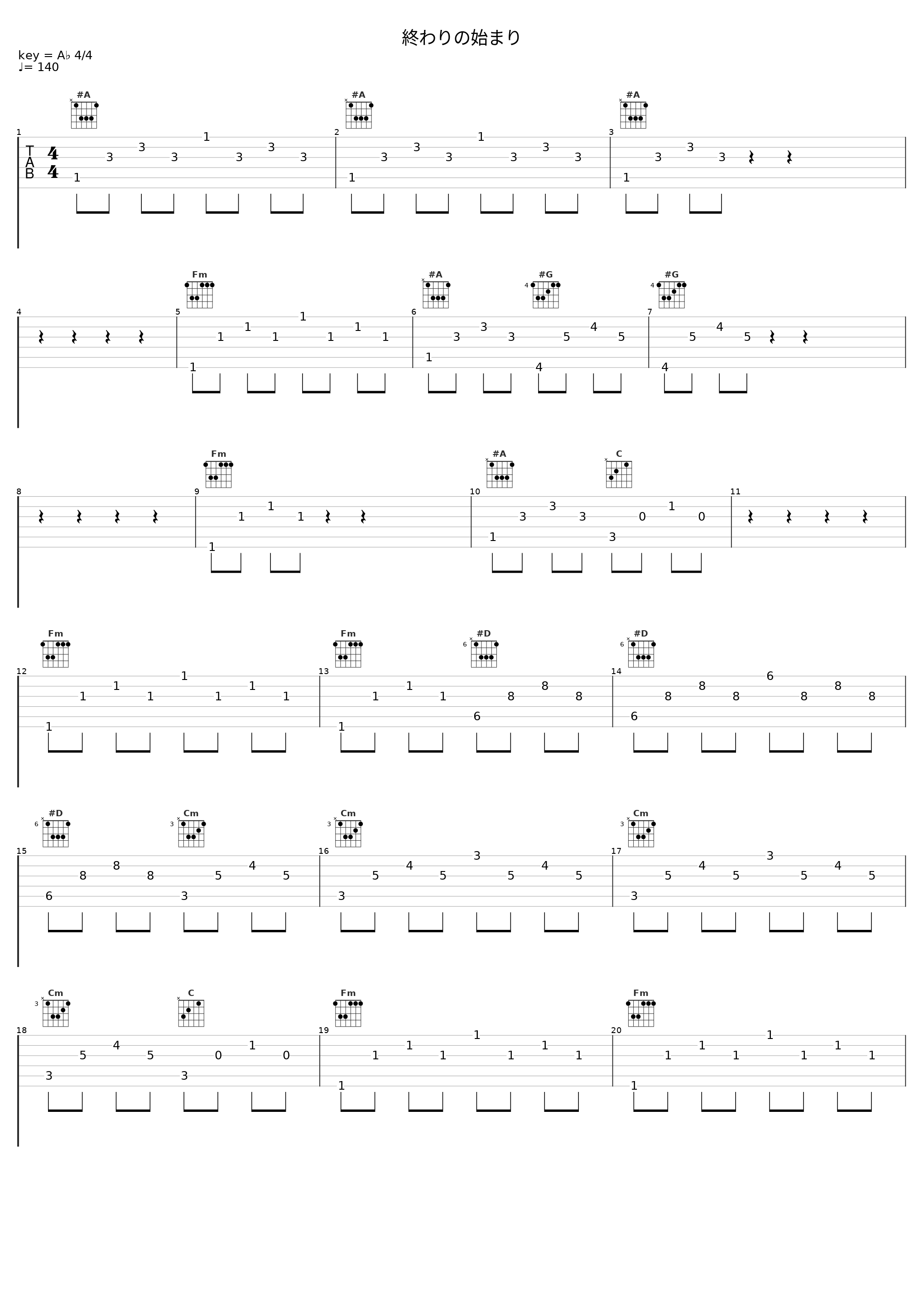 終わりの始まり_池赖广_1