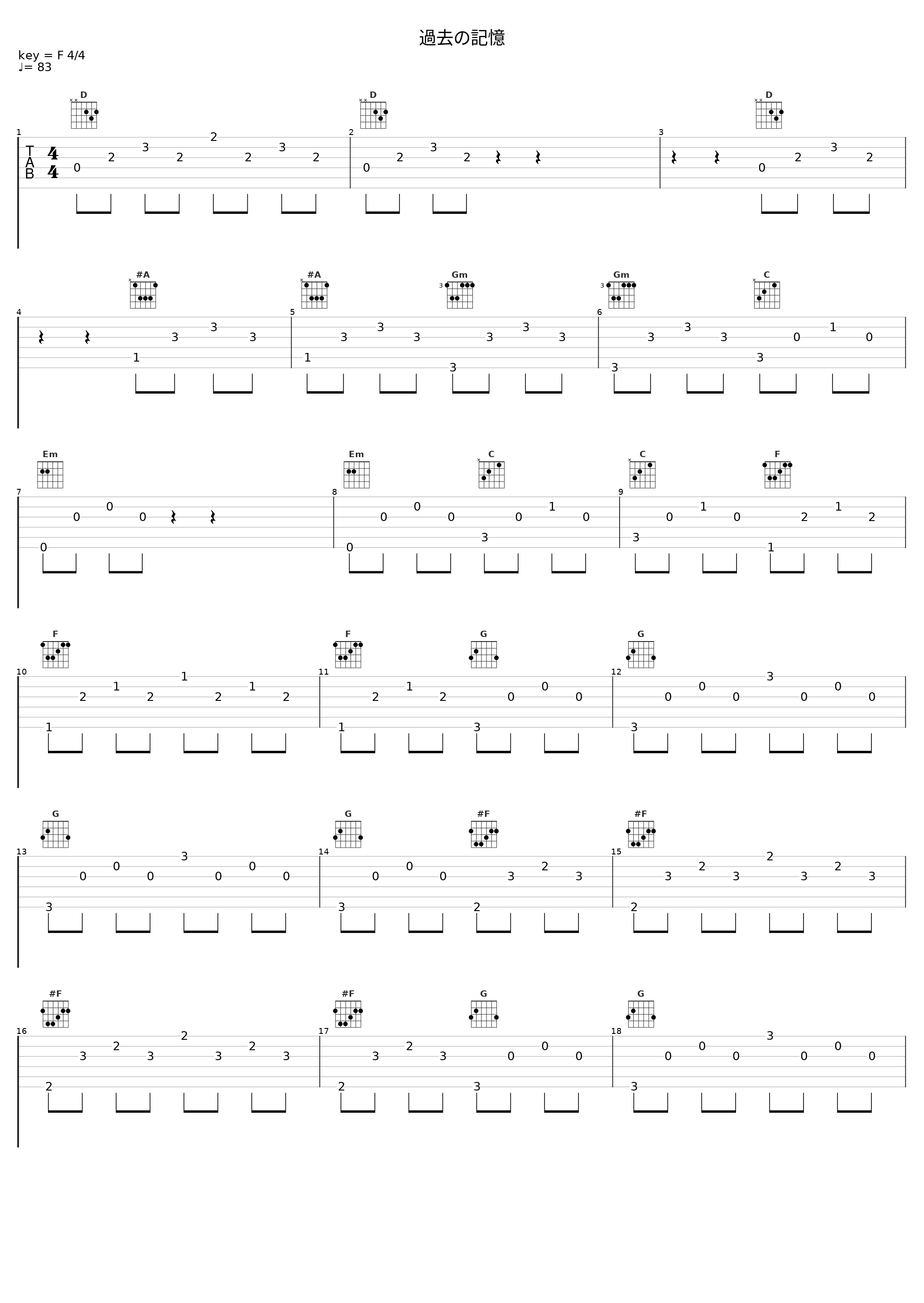 過去の記憶_菅野祐悟_1