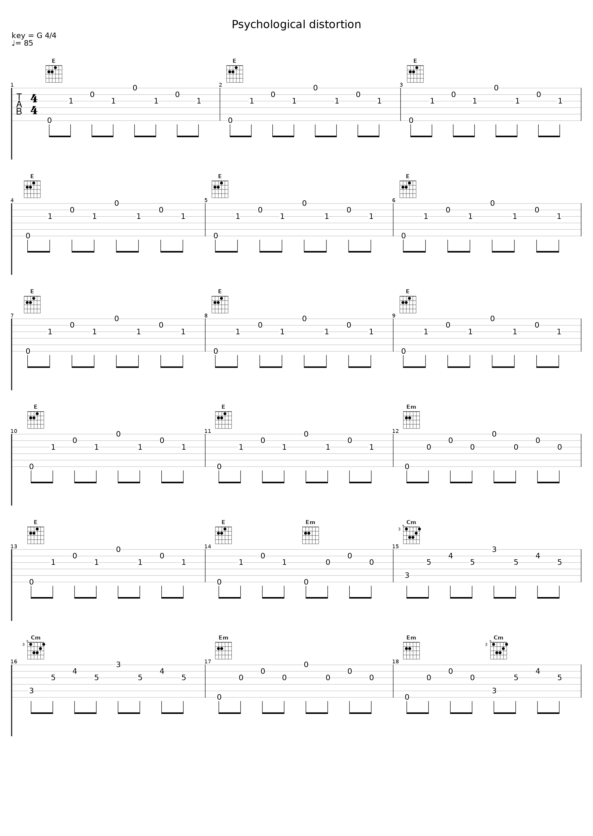 Psychological distortion_阿保刚_1